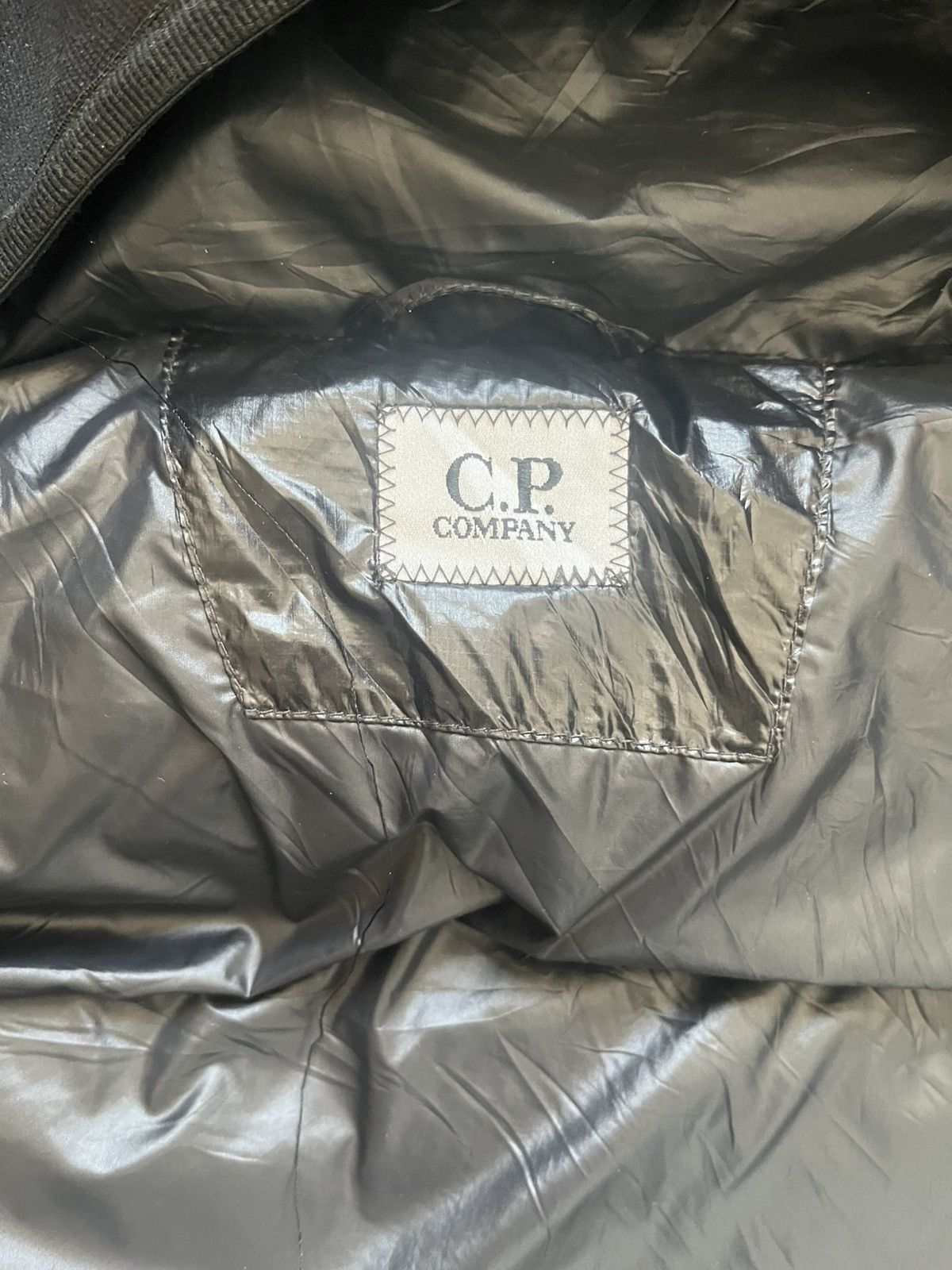 C.P. Company CP company dd shell balaclava puffer jacket black very rare Size US M / EU 48-50 / 2 - 8 Thumbnail