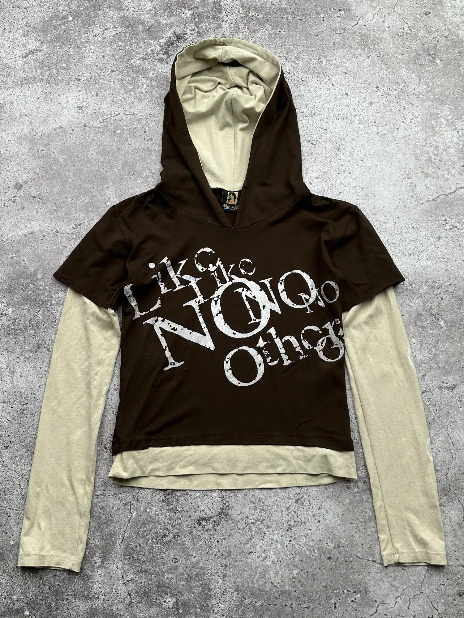 Japanese Brand Vintage Cropped Retro Style Hoodie C64(V516)(E8) Size XS / US 0-2 / IT 36-38 - 1 Thumbnail