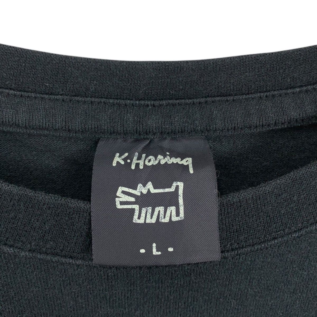 Keith Haring K HARING Keith Haring Street Pop Art Long Sleeve Tshirt Size US L / EU 52-54 / 3 - 6 Thumbnail