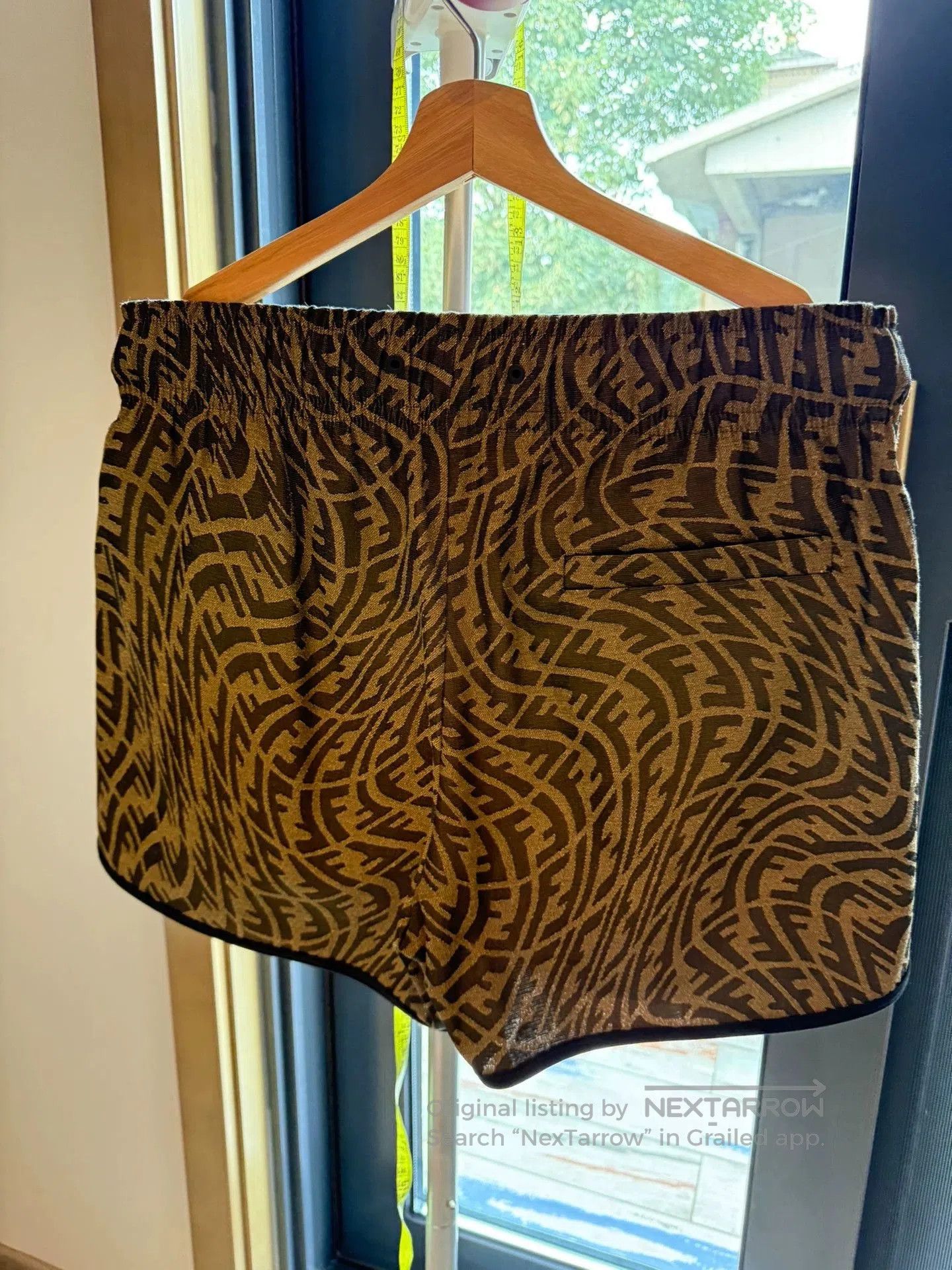 Fendi Fendi Classic Monogram Print Shorts. Size US 40 / EU 56 - 6 Thumbnail