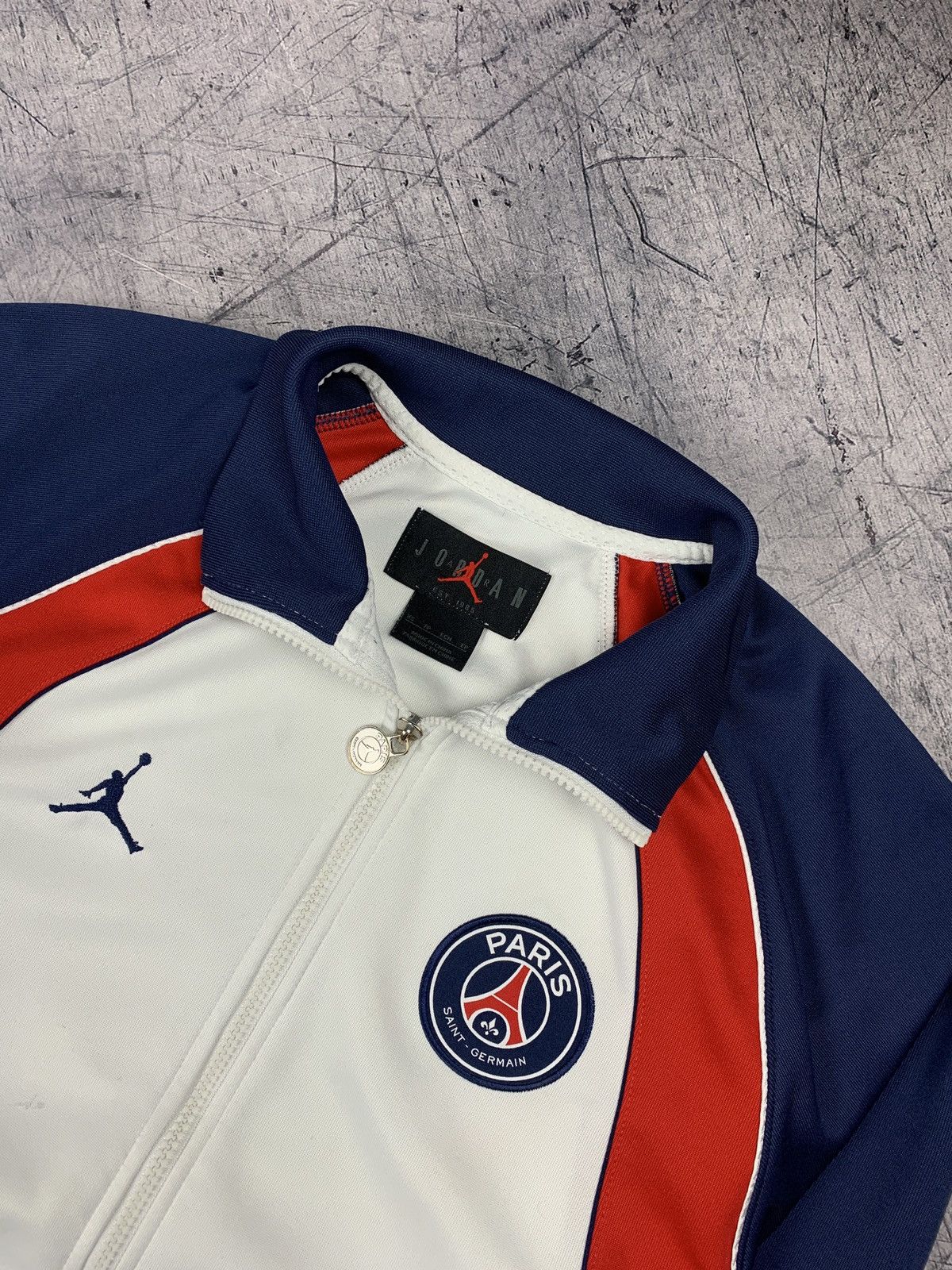 Jordan Brand Jordan x PSG Soccer Football Track Jacket Full Zip Drill Size US XS / EU 42 / 0 - 6 Thumbnail