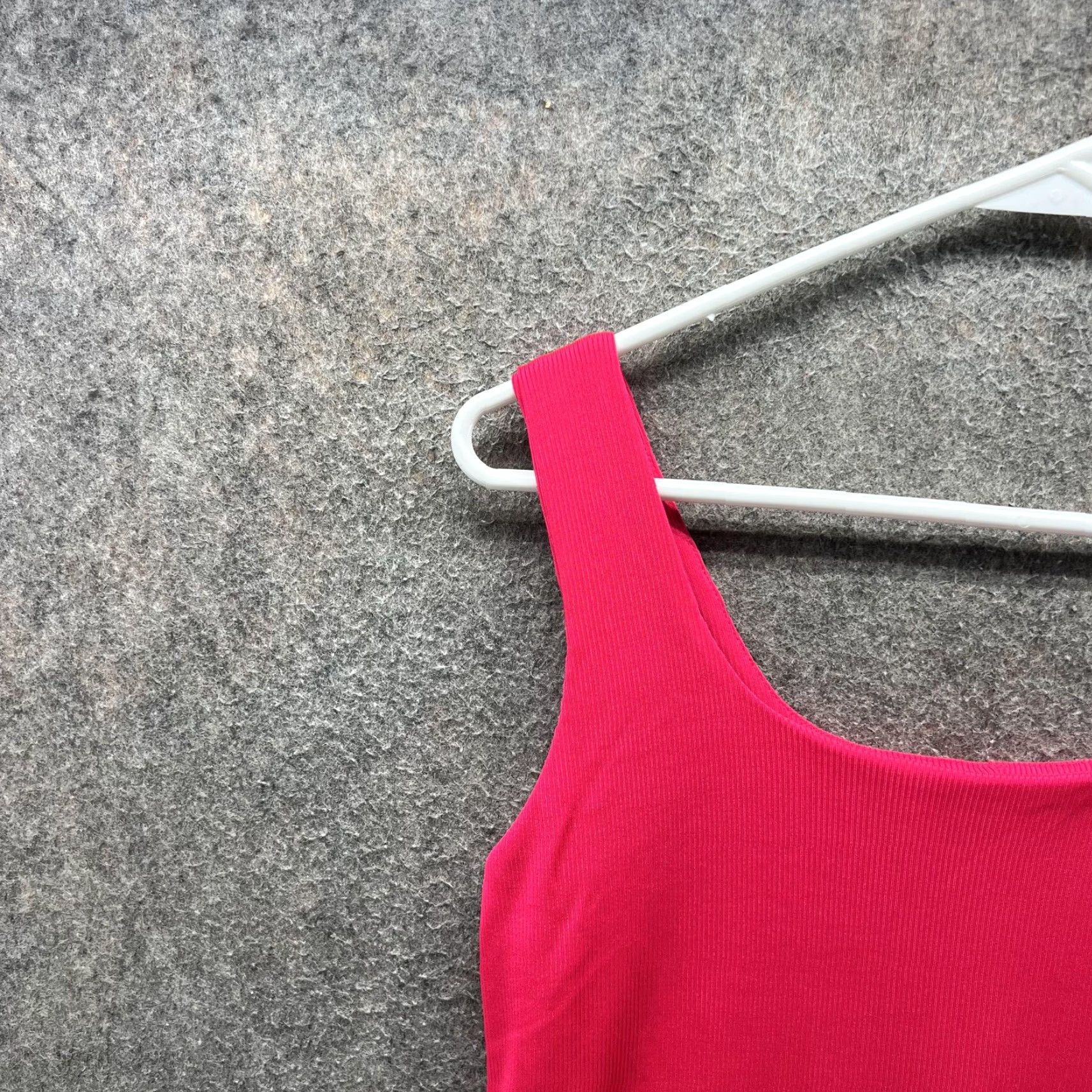 Vintage A New Day Dress Womens XS Pink Ribbed Knit Scoop Neck Tank Mini Bodycon Casual Womens XS Pink Knit Tank Dress Size XS / US 0-2 / IT 36-38 - 5 Thumbnail