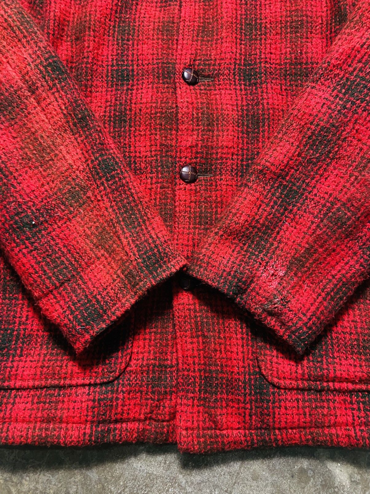 Carhartt Vintage Santa Fe Trail Wool Plaid Jacket Size US L / EU 52-54 / 3 - 9 Thumbnail