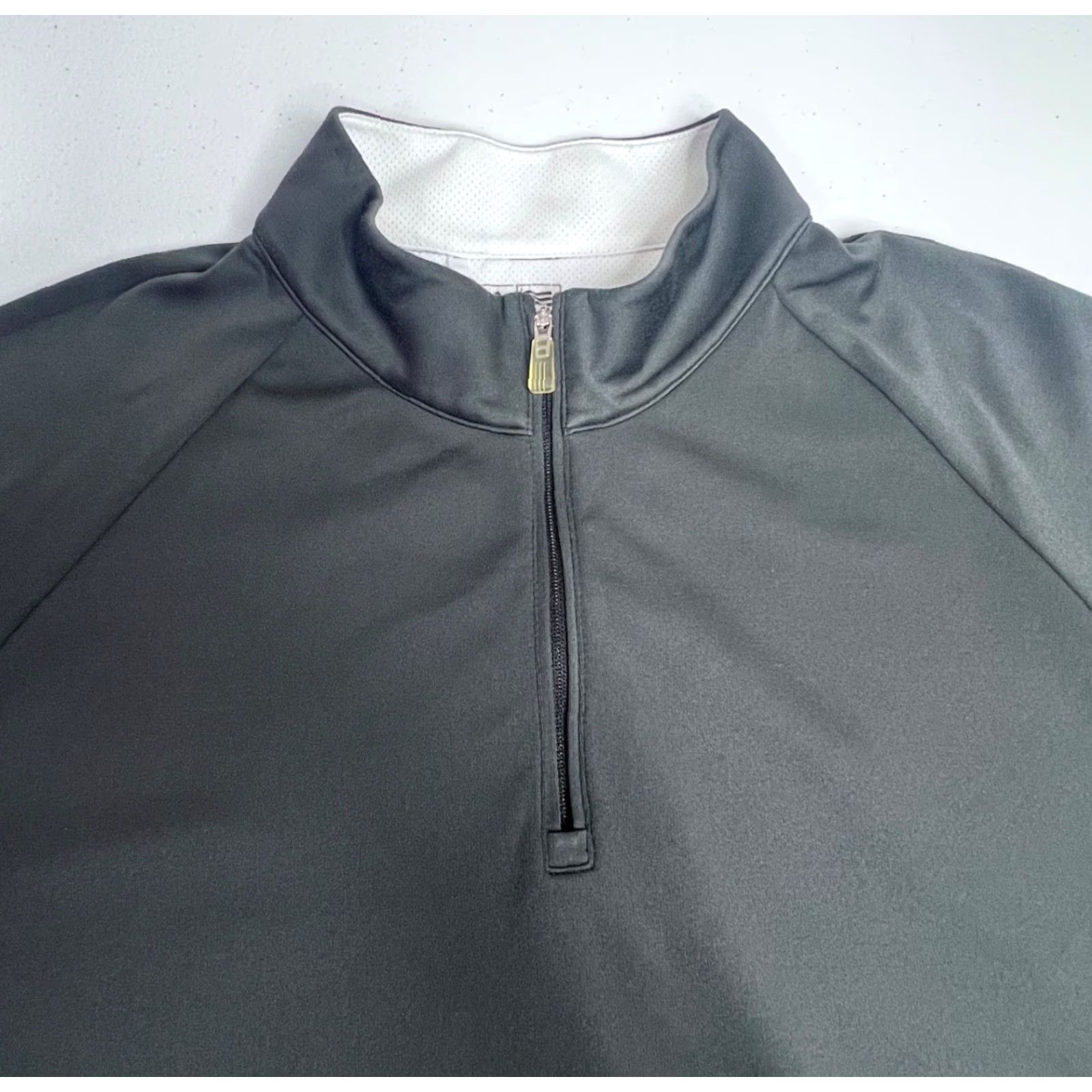 Adidas Adidas Golf Climalite 1/4 Zip Pullover Mens Large Gray Long Sleeve Athletic Top Size US L / EU 52-54 / 3 - 2 Thumbnail