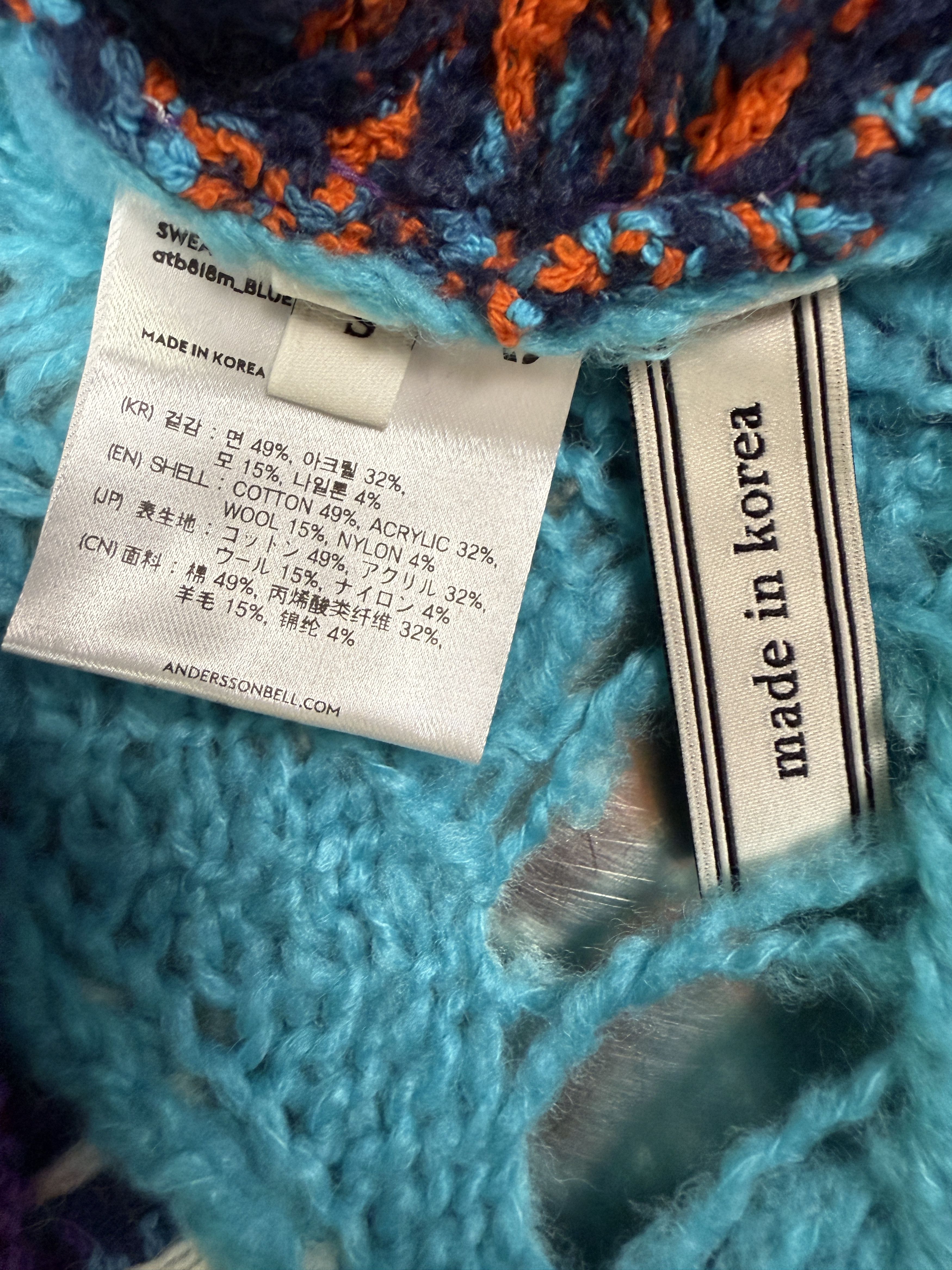 Andersson Bell $455 Andersson Bell River Jacquard Crewneck Sweater Size US S / EU 44-46 / 1 - 8 Thumbnail