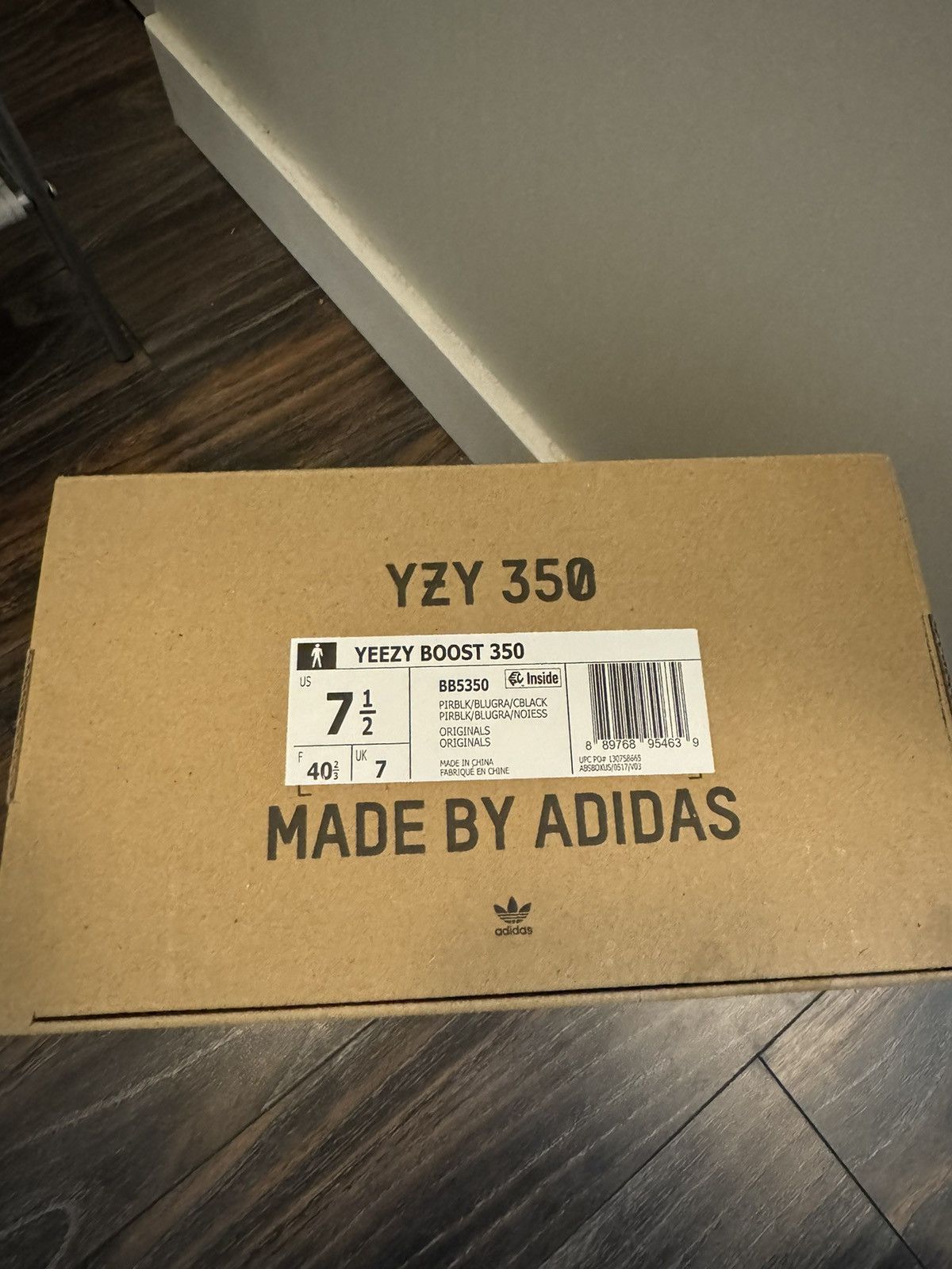 Adidas Yeezy pirate black size 7.5 Size US 7.5 / EU 40-41 - 8 Thumbnail
