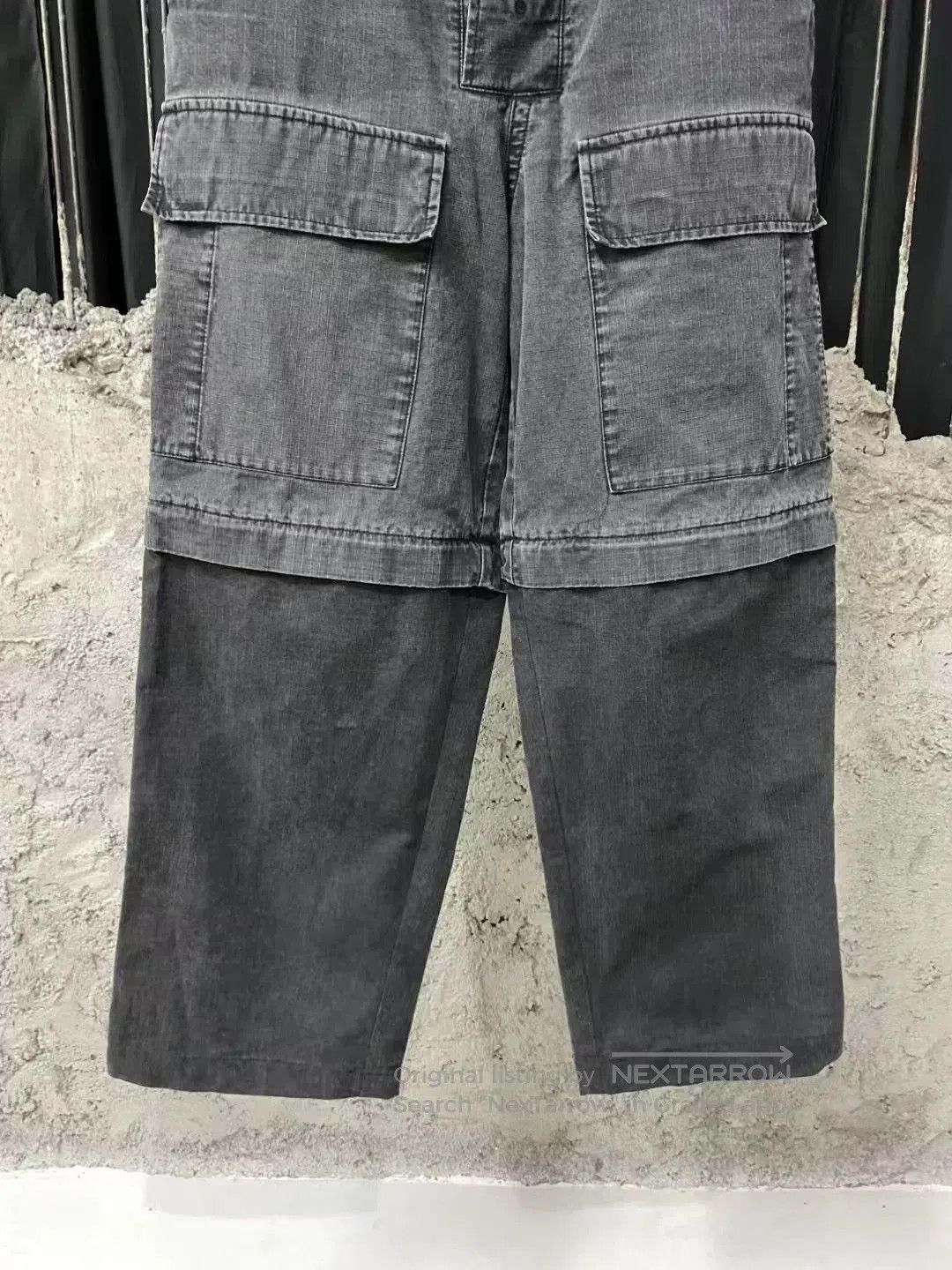 Acne Studios Acne Studios Black Denim Convertible Cargo Pants. Size US 30 / EU 46 - 4 Thumbnail
