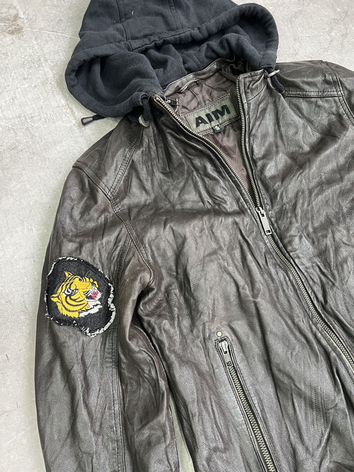 14th Addiction Diesel Leather Jakcet Black Vintage 14th addiction style y2k Size US M / EU 48-50 / 2 - 3 Thumbnail