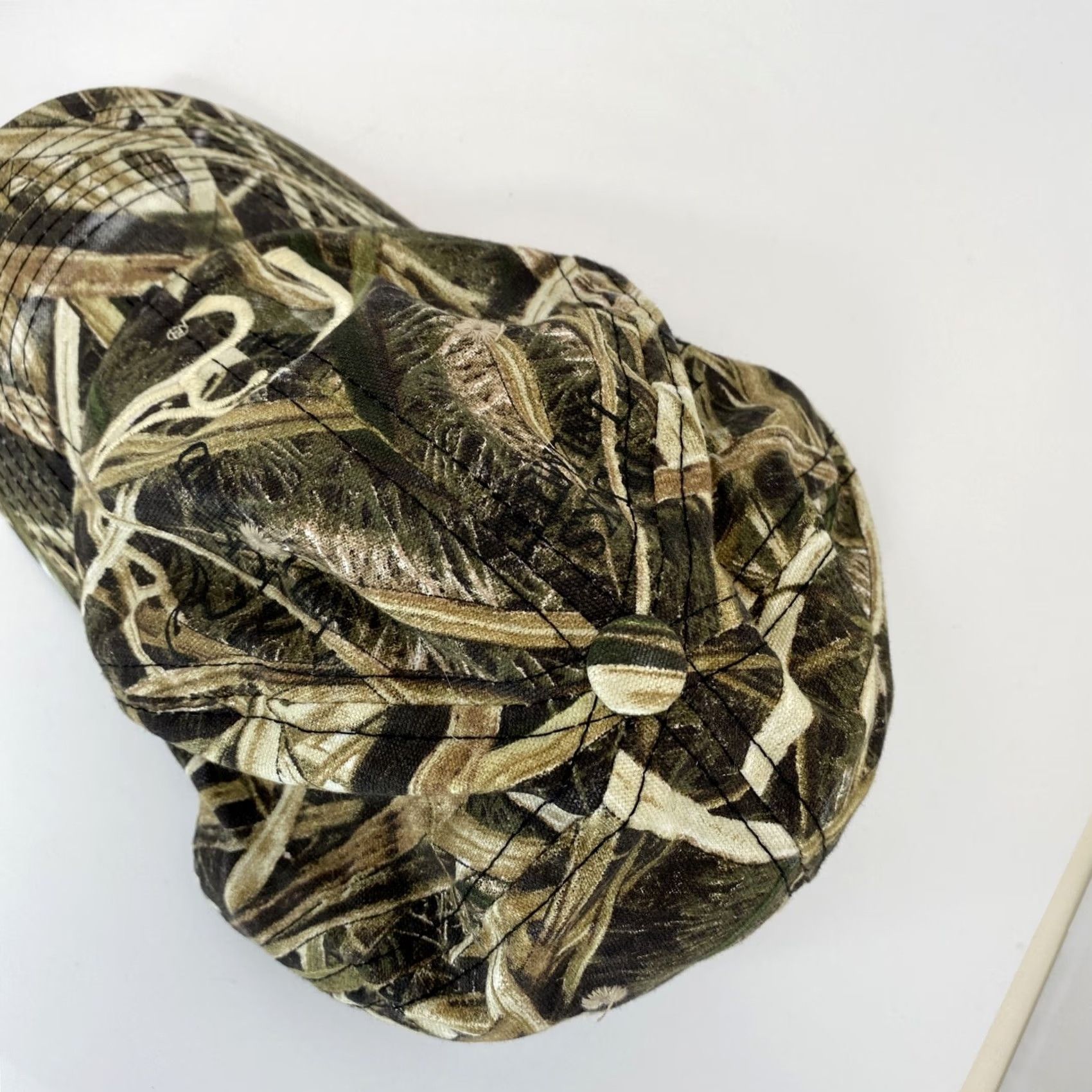 Vintage Outdoor Cap Ducks Unlimited Hat Camouflage Adjustable Real Tree Camo Baseball Cap Men Adjustable Sloped Casual Size ONE SIZE - 7 Thumbnail