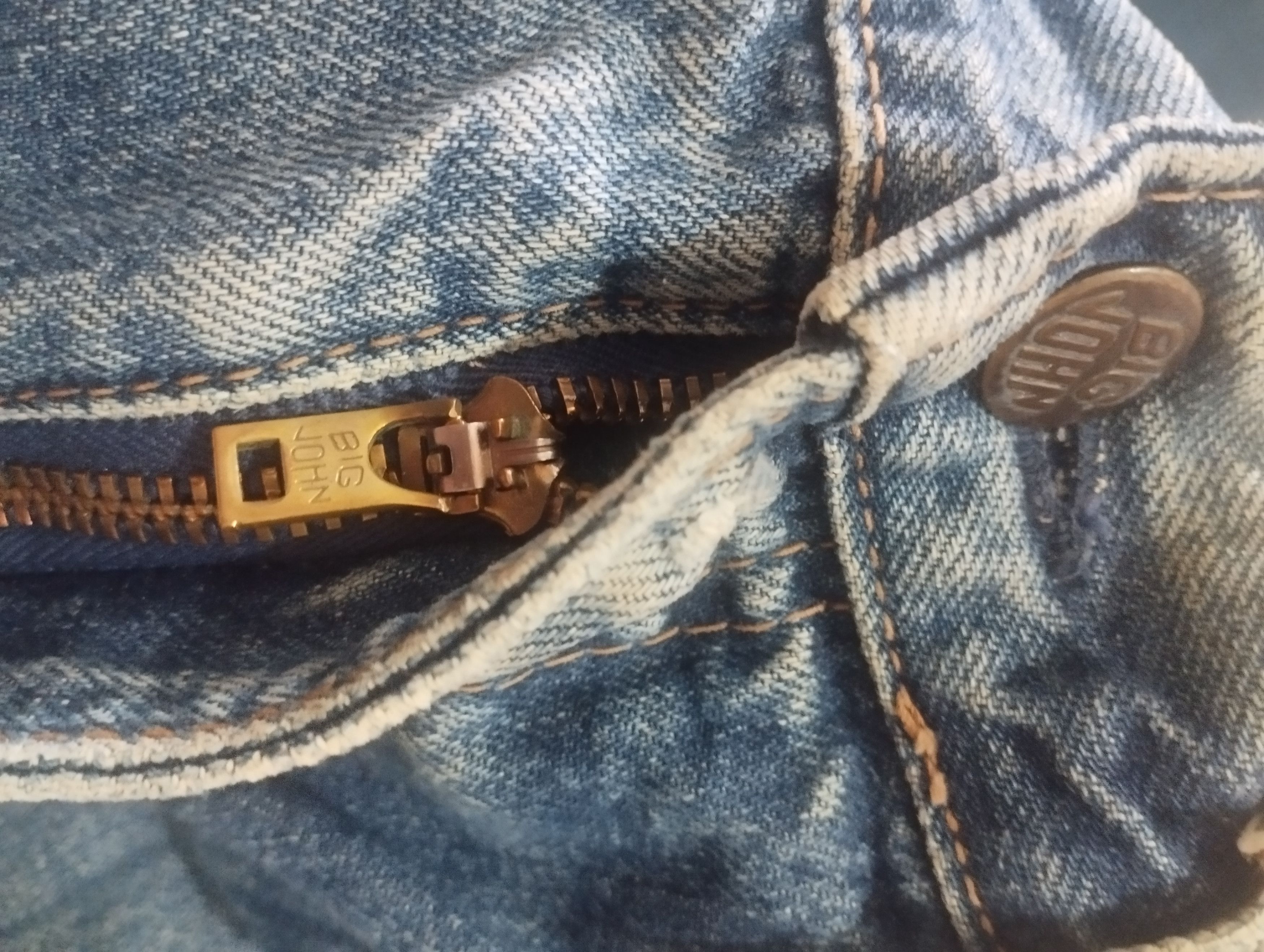 Le Grande Bleu (L.G.B.) × Vintage Big -john vintage Distressed Size US 34 / EU 50 - 5 Thumbnail