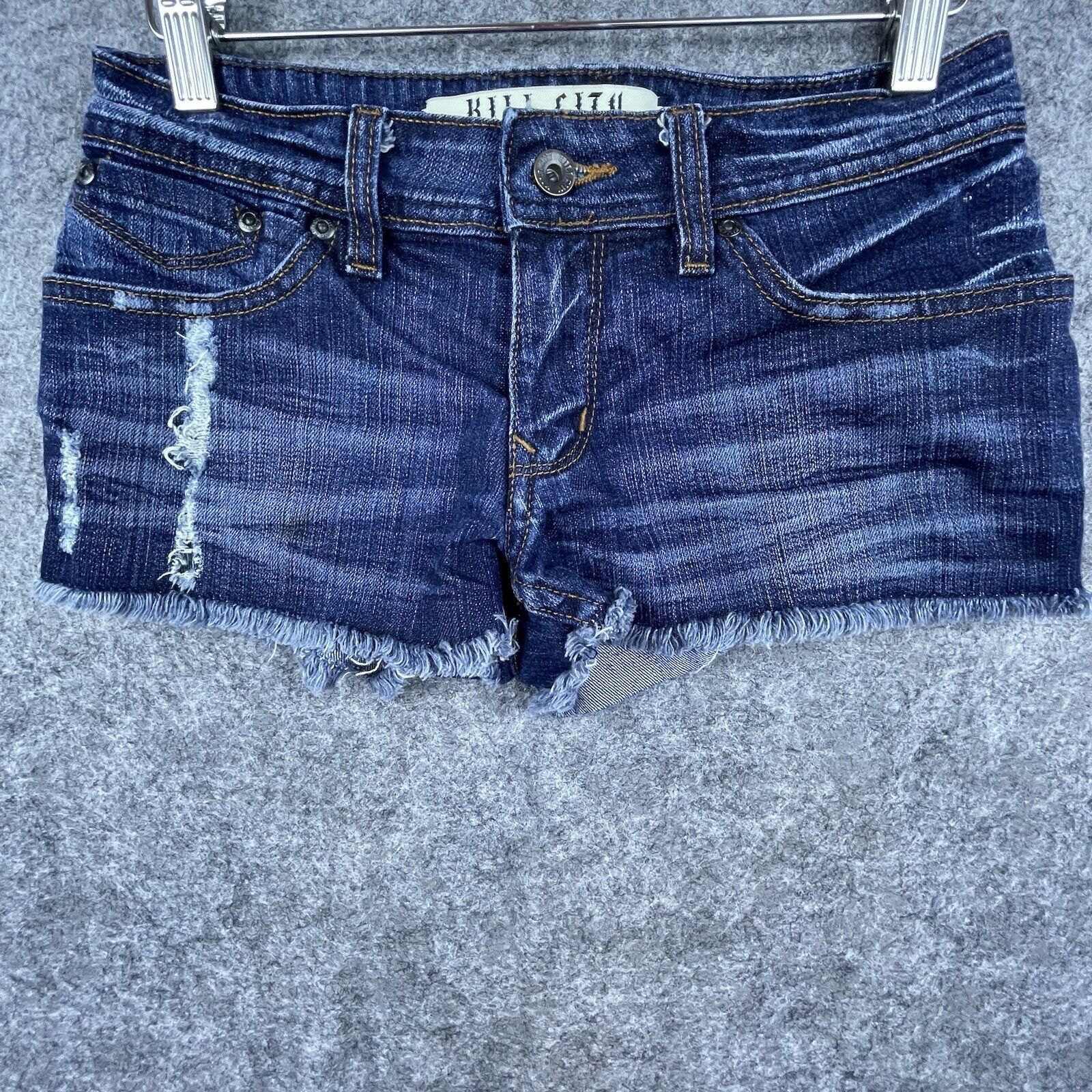 Kill City Kill City Conspirators Cutoff Jean Booty Shorts Womens 26 Size 26" / US 2 / IT 38 - 1 Thumbnail