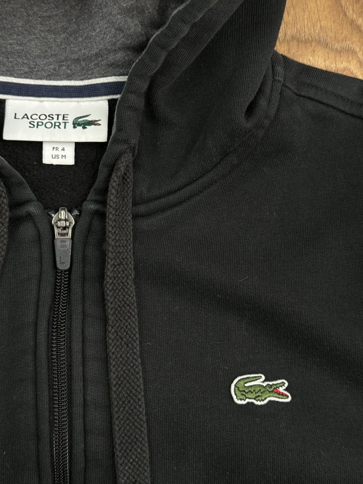 Lacoste Hoodie zip Lacoste sport original streetwear casual item Size US M / EU 48-50 / 2 - 2 Thumbnail