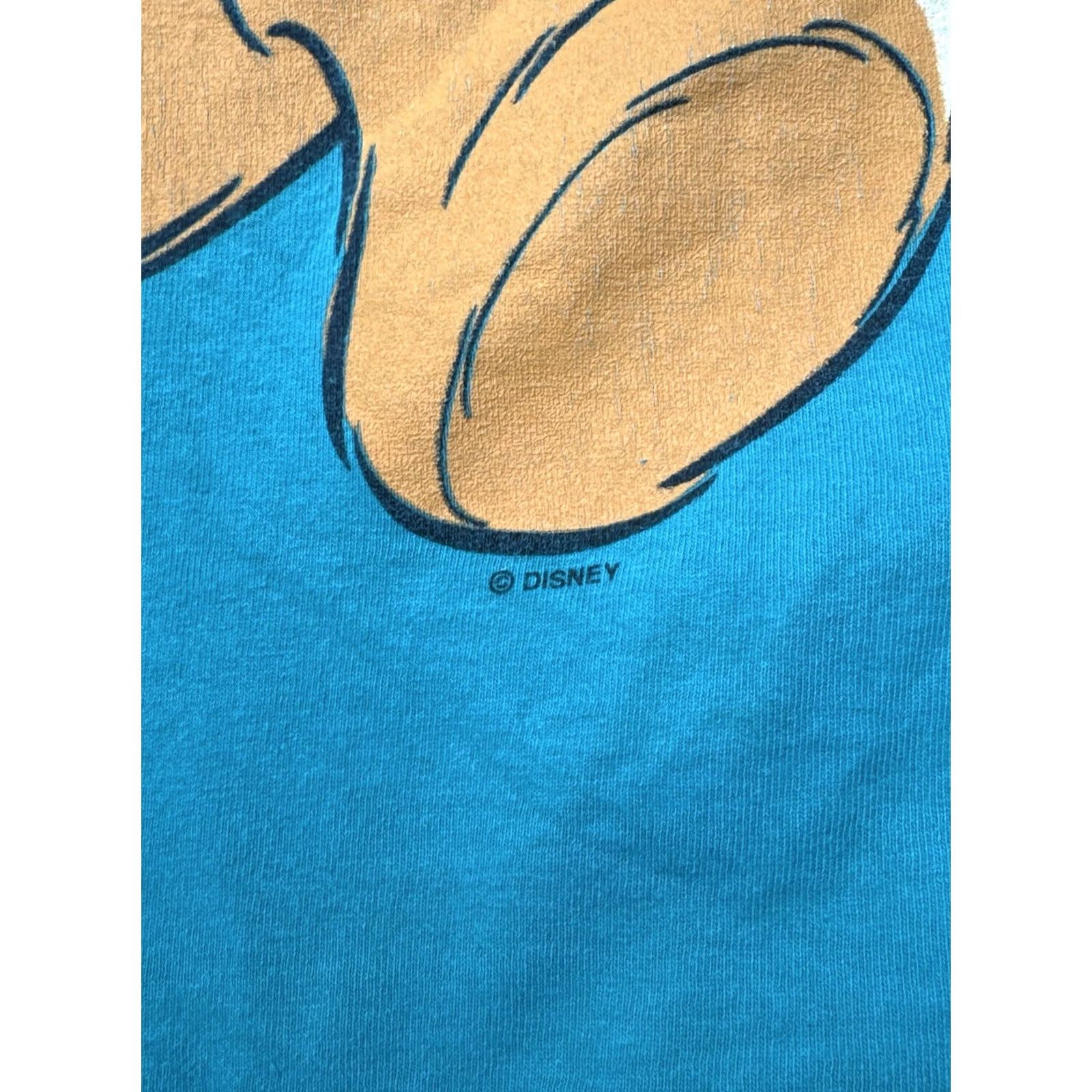 Disney VINTAGE 90s Disney Winnie the Pooh T Shirt Sun Sportswear USA Turquoise XXL Size US XXL / EU 58 / 5 - 5 Thumbnail