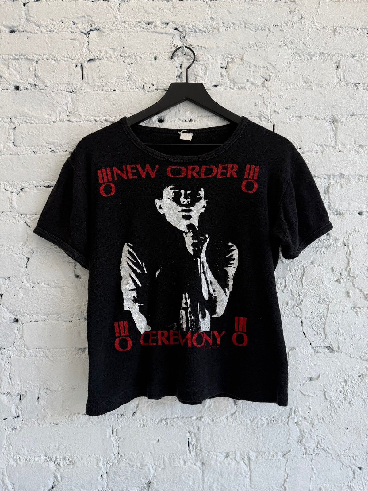 Vintage 1980s NEW ORDER ‘CEREMONY’ TEE Size US M / EU 48-50 / 2 - 1 Thumbnail