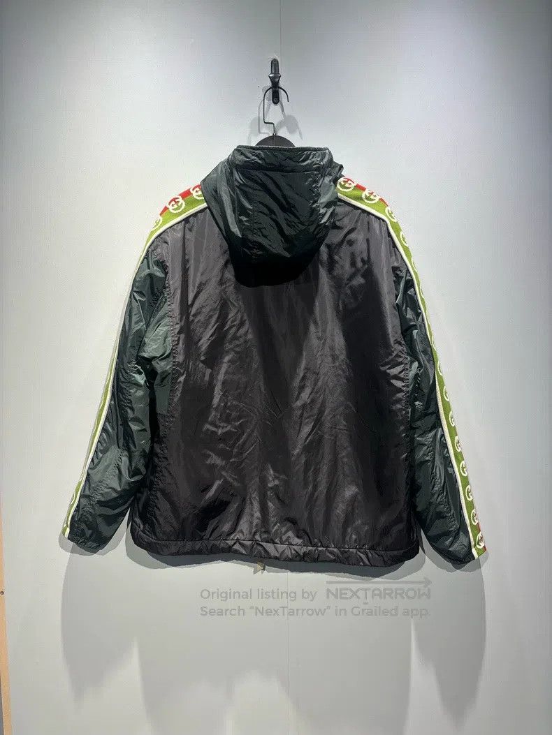 Gucci Gucci Vintage GG jacquard colour block hooded sports jacke Size US M / EU 48-50 / 2 - 2 Thumbnail