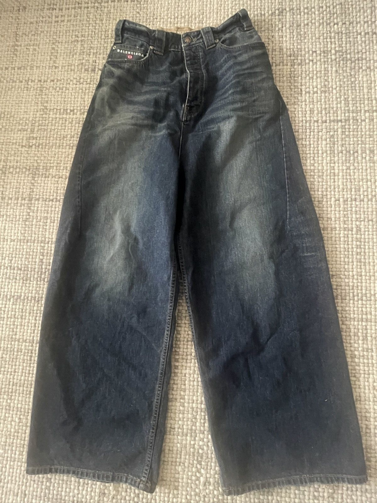 Deep Blue Baggy Japanese Denim Jeans