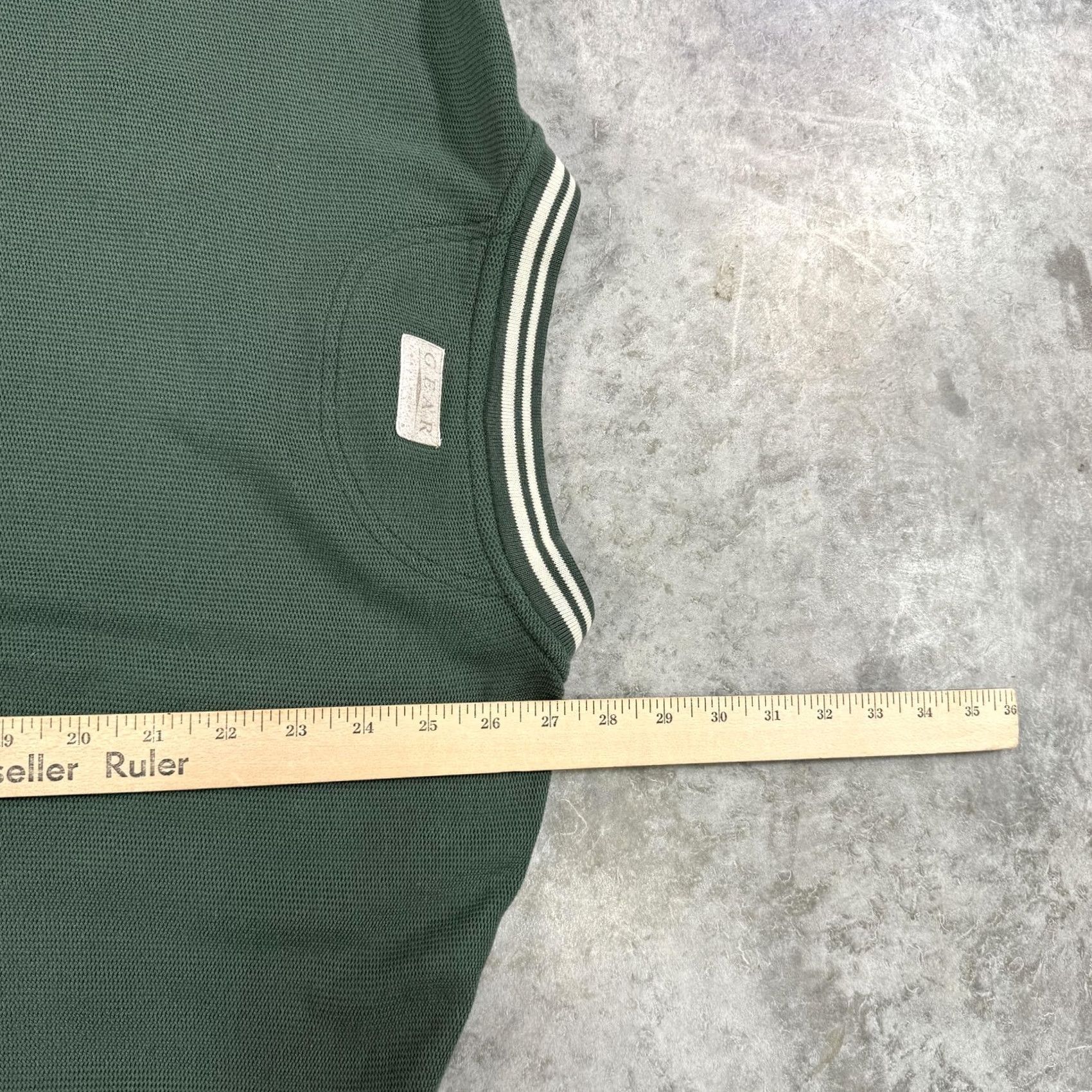Vintage Vintage Gear For Sports Seattle Sweater Mens 2XL Green V Neck Pullover Sweatshirt 90s Tourist Size US XXL / EU 58 / 5 - 7 Thumbnail
