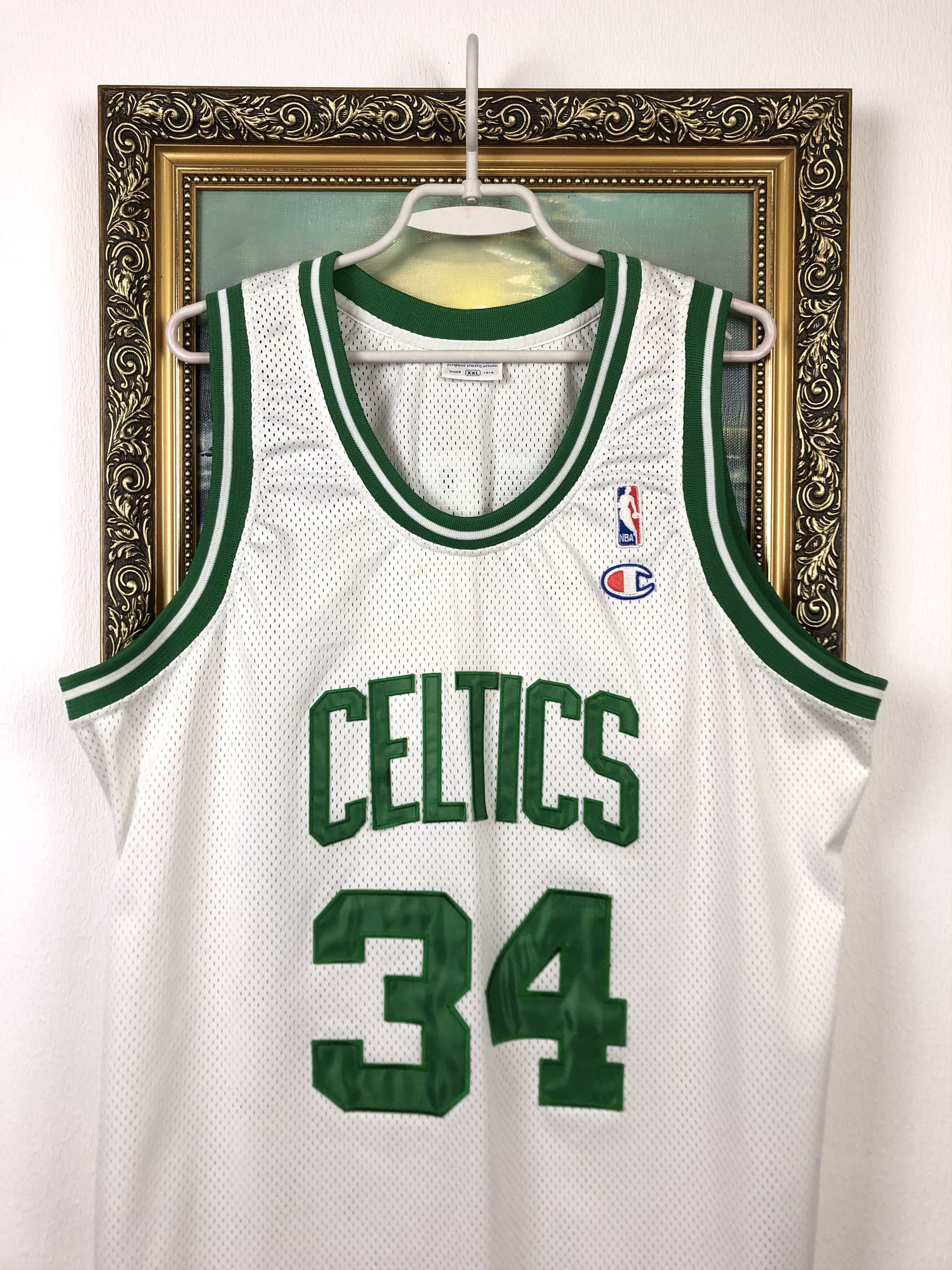 Champion Vintage Paul Pierce Boston Celtics Jersey Limit Edition Tee Size US XXL / EU 58 / 5 - 2 Thumbnail