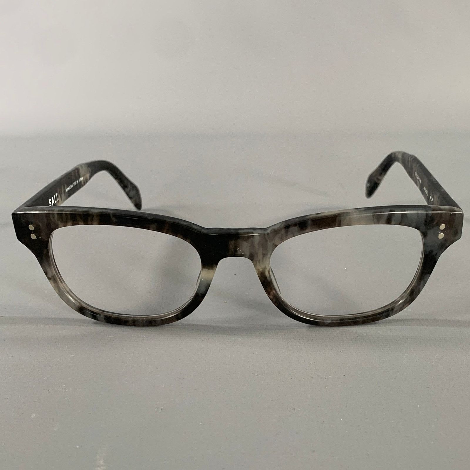 SALT. Optics SALT Grey Marbled Acetate Sunglasses & Eyewear Size ONE SIZE - 1 Thumbnail