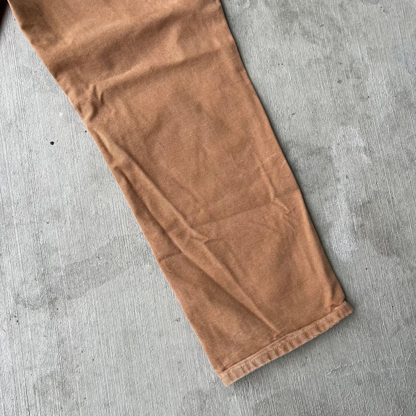 Carhartt × Vintage Carhartt brown double knee work wear carpenter pants Size US 31 - 10 Thumbnail