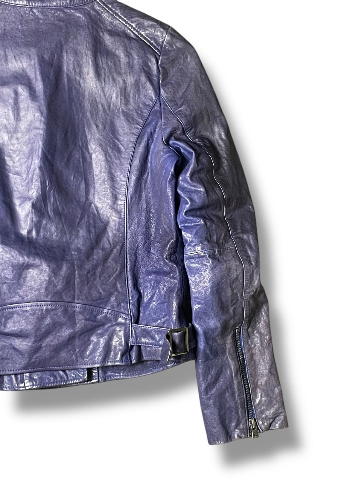 Japanese Brand Japanese Brand Cropped Leather Jacket (54) Size US XXS / EU 40 - 10 Thumbnail