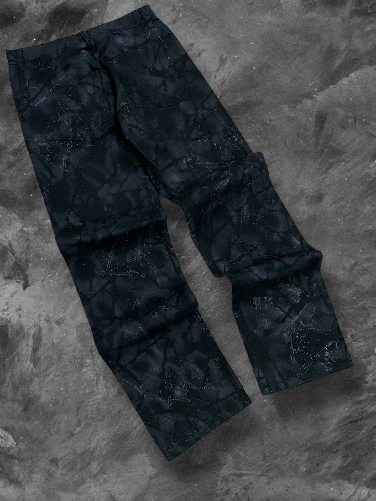 Japanese Brand Vintage 1990s Designer Japan In The Attic Dark Evil Pant Size US 26 / EU 42 - 8 Thumbnail