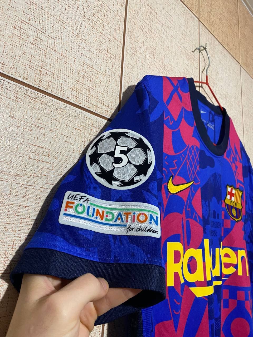 FC Barcelona 2021/22 Special Edition Jersey – De Jong 21