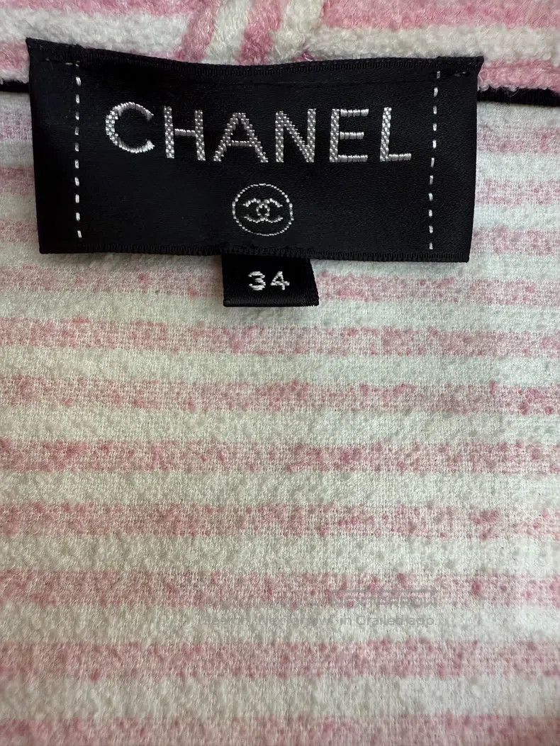 Chanel Chanel Pink striped short-sleeved T-shirt Size XS / US 0-2 / IT 36-38 - 4 Thumbnail