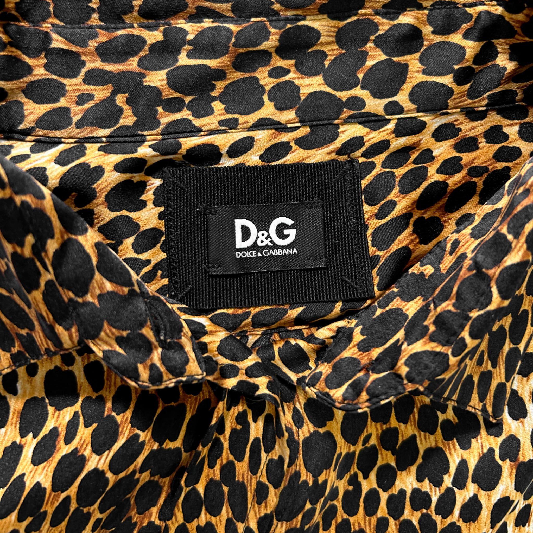 Dolce & Gabbana Dolce & Gabbana Leopard Cheetah Print Shirt Size US M / EU 48-50 / 2 - 4 Thumbnail