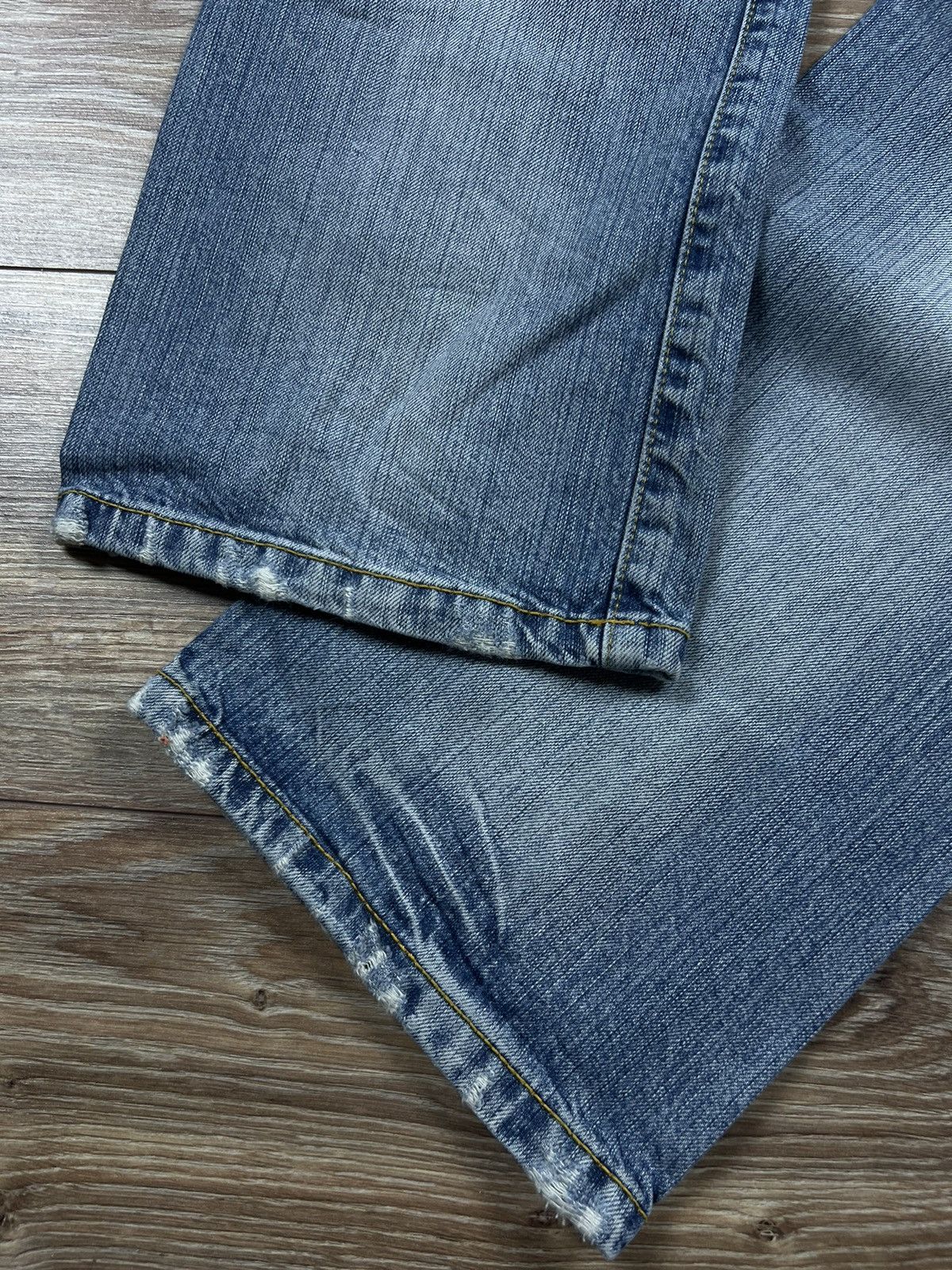 Vintage 💎 90’S G-STAR RAW VINTAGE AVANT GARDE WASHED STRAIGHT JEANS Size US 31 - 6 Thumbnail
