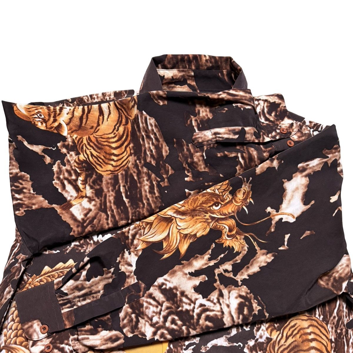 Other Vintage TRUST Japanese Tiger Button Up Shirt Men's Size L Size US L / EU 52-54 / 3 - 6 Thumbnail