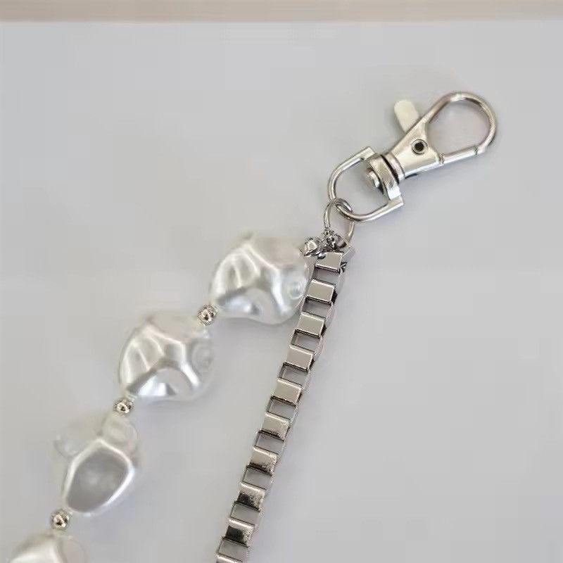 Jewelry Irregular Imitation Pearl Double Layer Waist Chain Size ONE SIZE - 3 Thumbnail