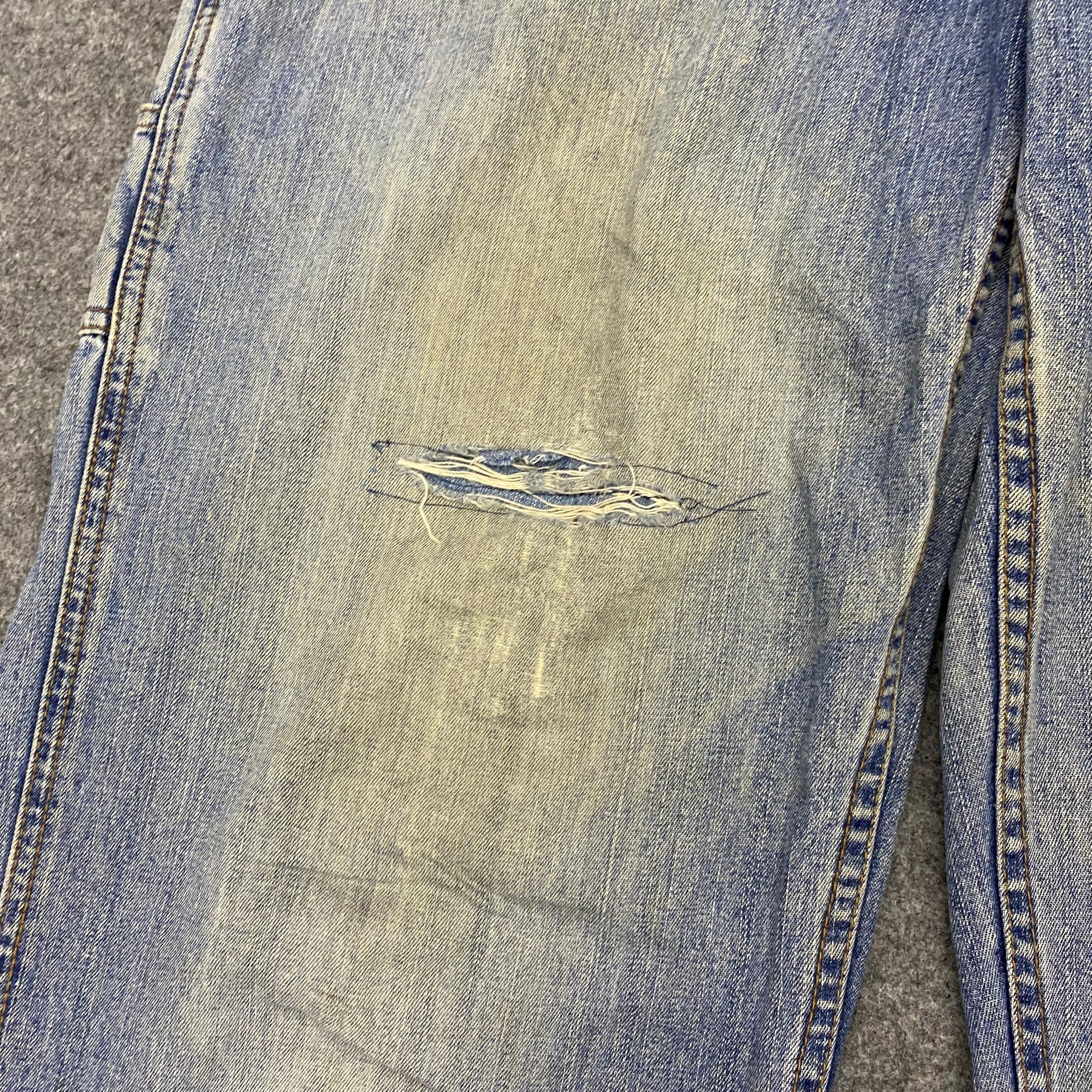 Chaps 💥Best Offer💥Vintage Chap Denim Canperter Distressed Denim Size US 34 / EU 50 - 9 Thumbnail