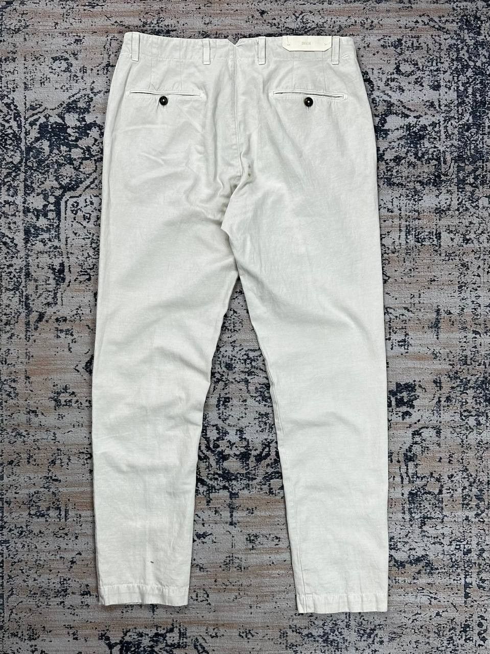 Designer Luxury Briglia 1949 Linen Chino Pants Made In Italy Size US 32 / EU 48 - 10 Thumbnail