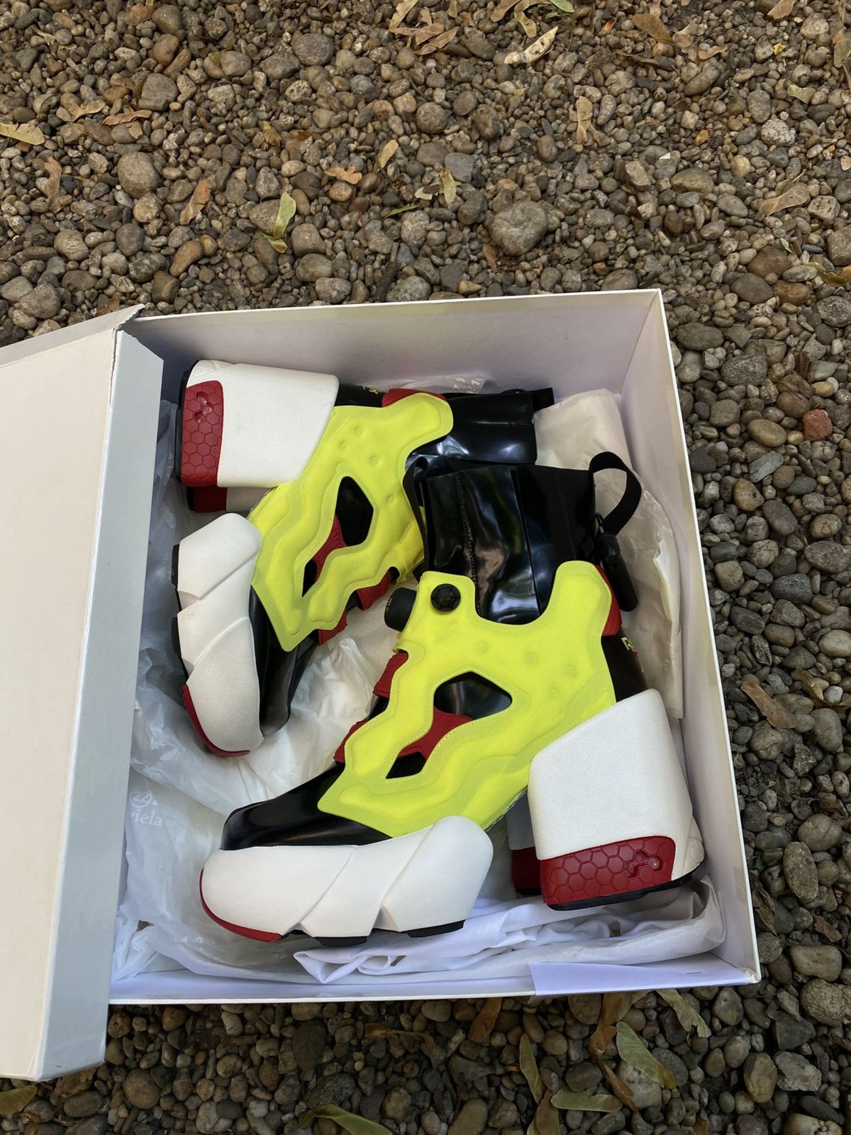 Maison Margiela × Reebok Maison Margiela x Reebok Runway Heel Tabu Sneakers Size US 6 / IT 36 - 1 Thumbnail