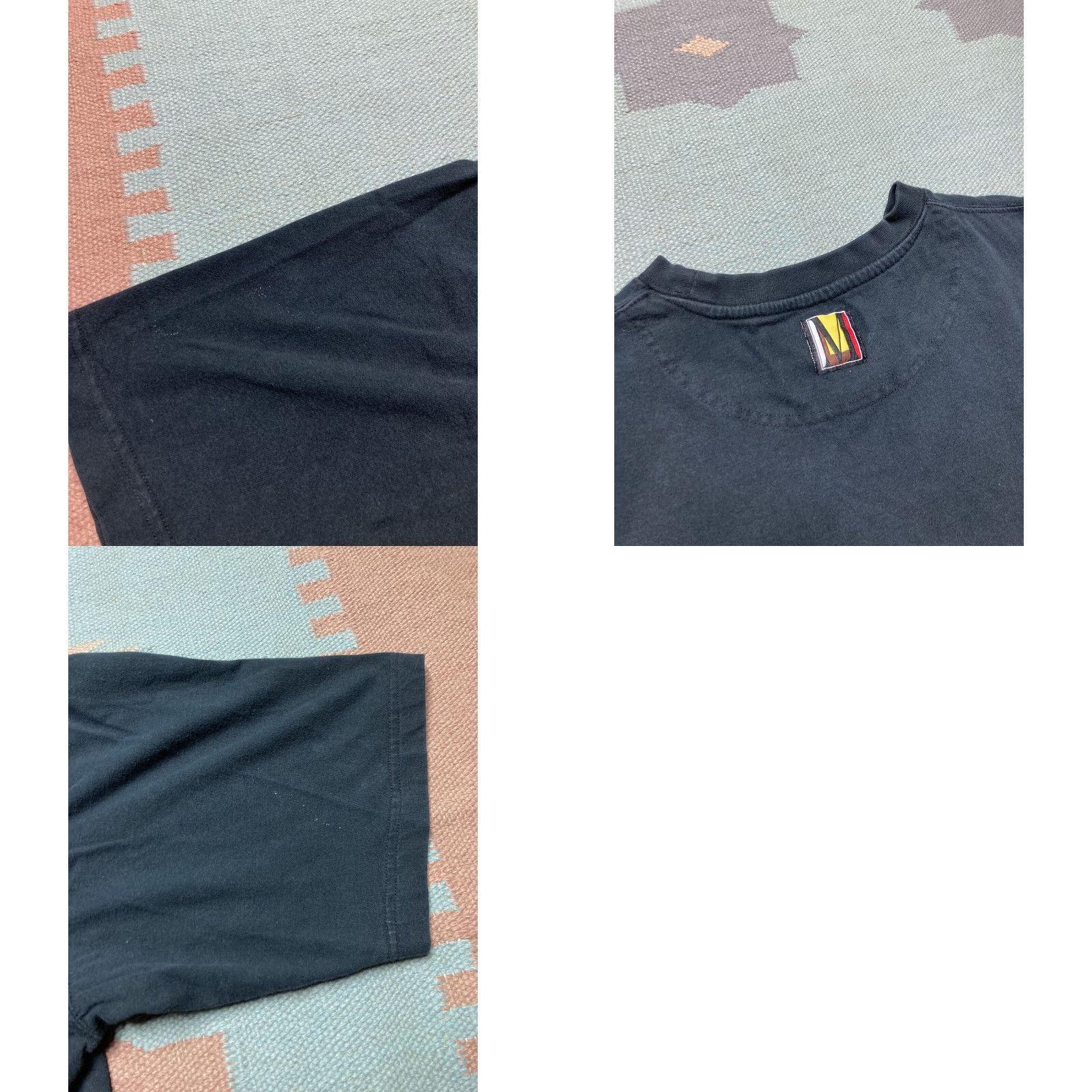 Vintage VINTAGE Million Man March t shirt 10 year anniversary 2005 faded black Adult XXL T-Shirt Men Black 2005 Million Man March Mens XXL T-Shirt Size US XXL / EU 58 / 5 - 8 Thumbnail