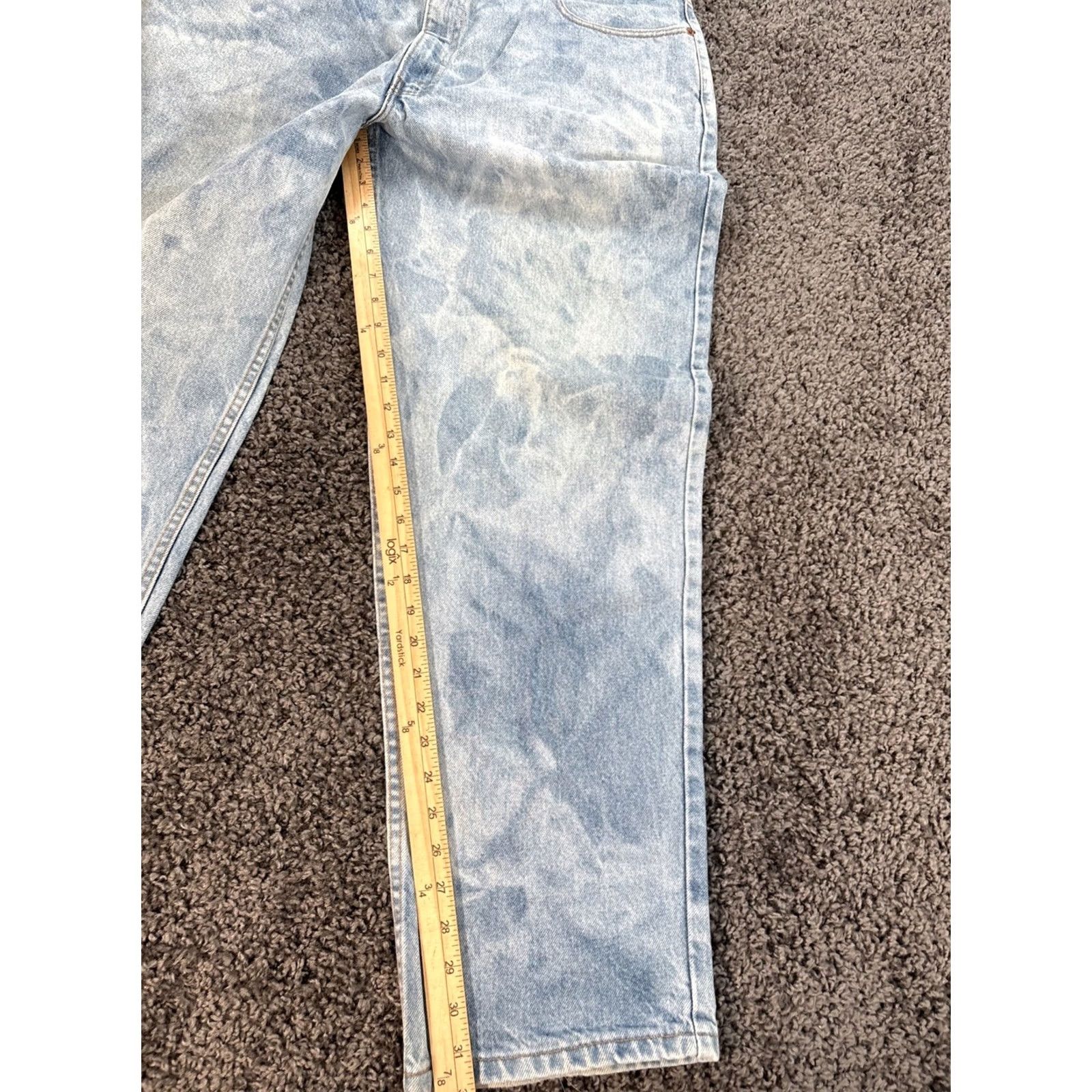 Levi's VINTAGE Levi's 550 Jeans 42x32 Blue Denim Wide-Leg 5-Pocket Relaxed USA Men Size US 42 / EU 58 - 2 Thumbnail