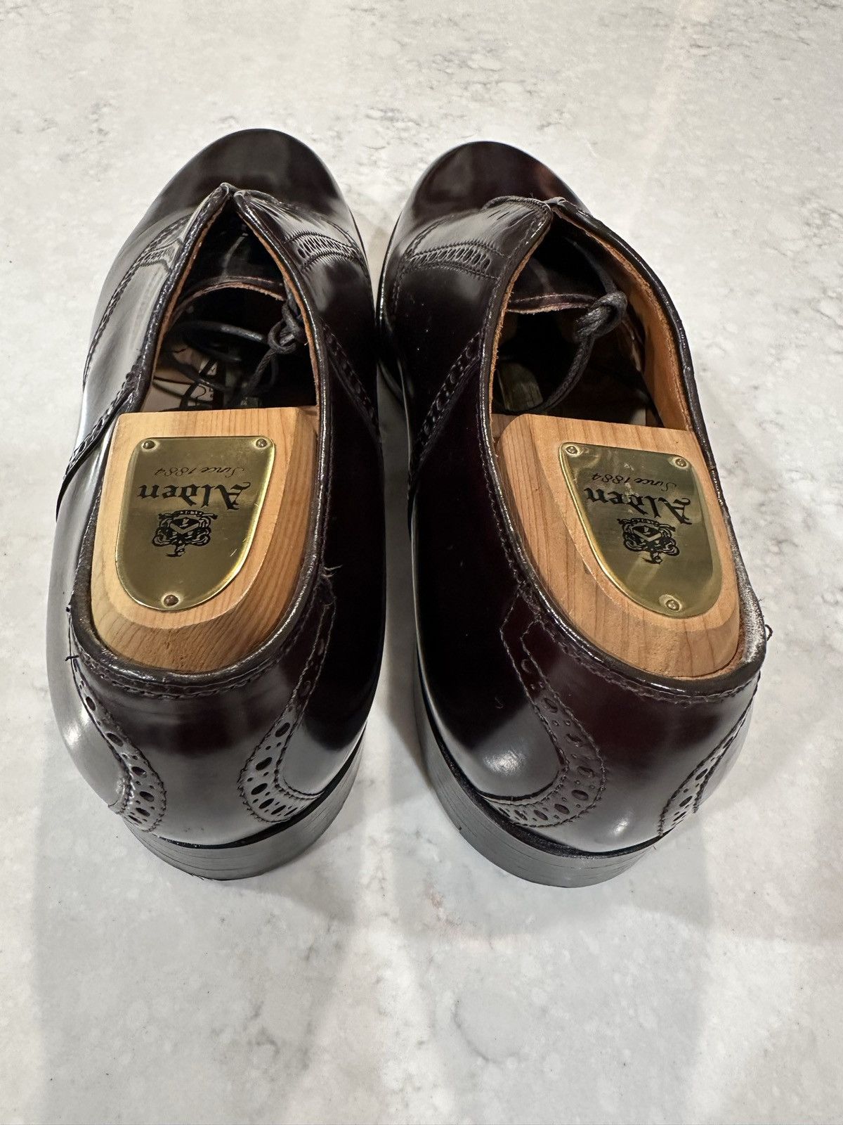 Alden Alden 994 Color 8 Shell Cordovan Saddle Size US 11 / EU 44 - 3 Thumbnail