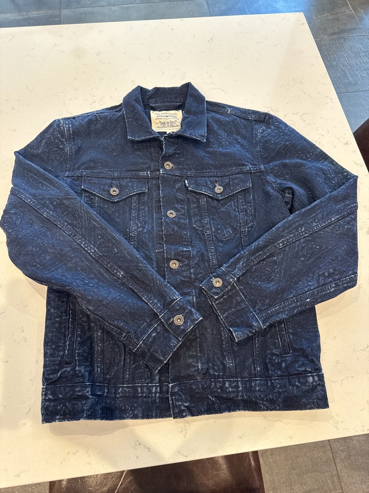 Levi's Vintage Clothing Vintage Levi Japanese Streetwear Denim Jacket Size US M / EU 48-50 / 2 - 3 Thumbnail