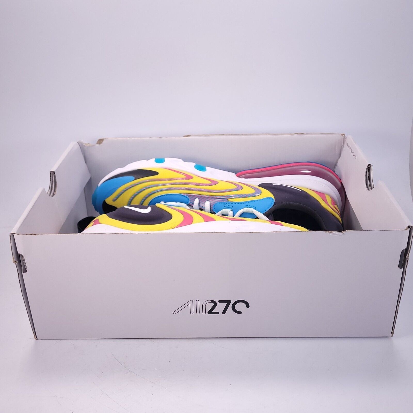 Nike Nike Air Max 270 React ENG Shoe Mens Size 9 CD0113-400 Blue Size US 9 / EU 42 - 10 Thumbnail