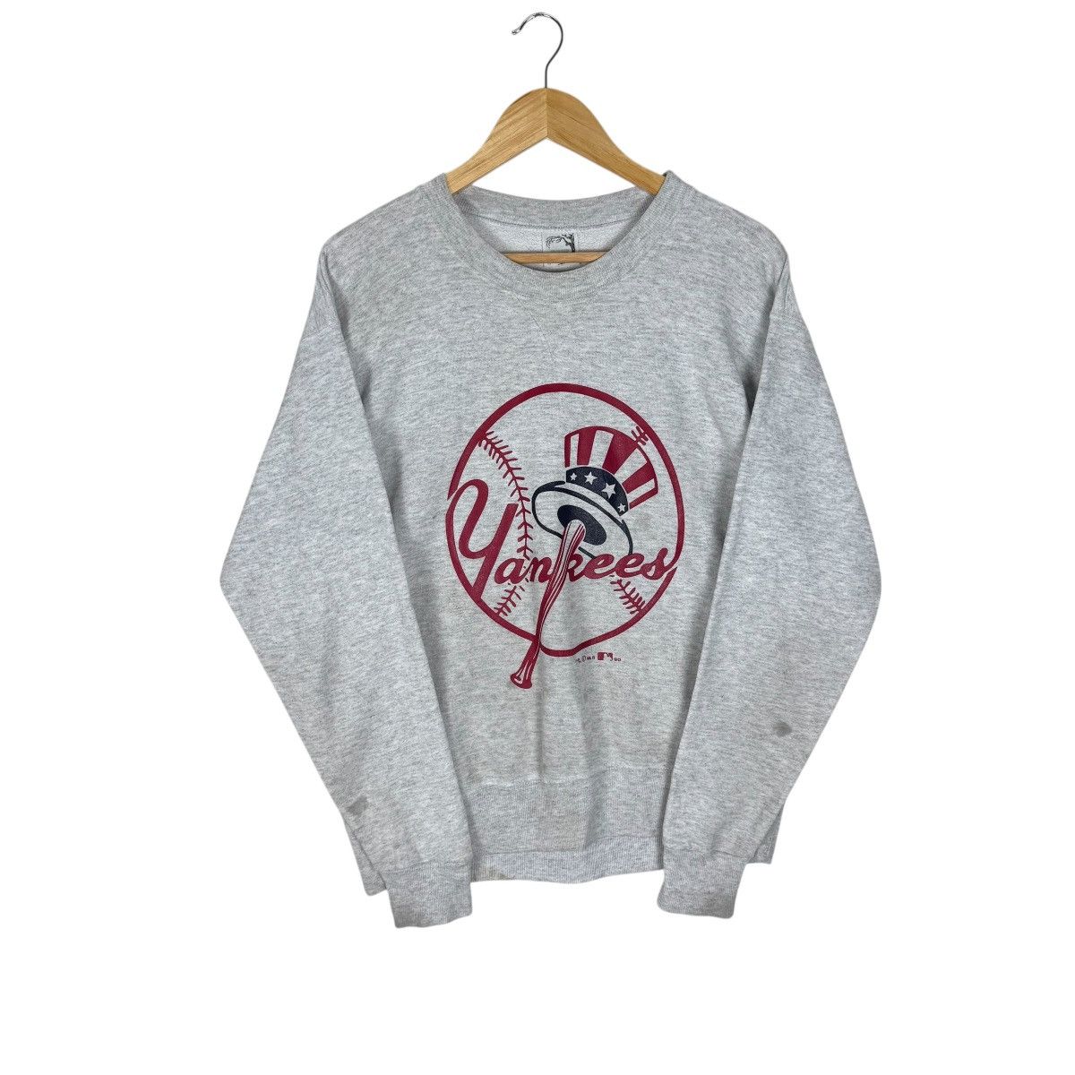 New York Yankees ☀️90s NEW YORK YANKEES MLB SWEATSHIRT Size US M / EU 48-50 / 2 - 1 Thumbnail