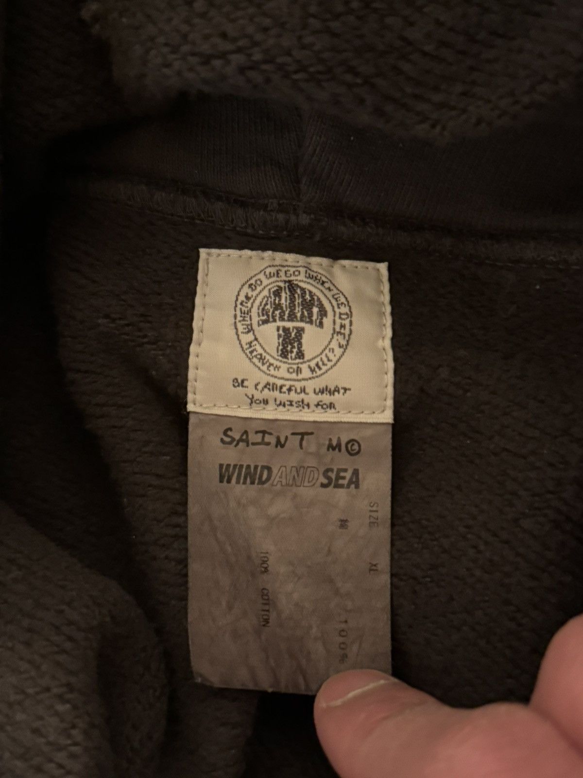 Saint Michael Saint Michael Wind and Sea Hoodie Size US XL / EU 56 / 4 - 6 Thumbnail
