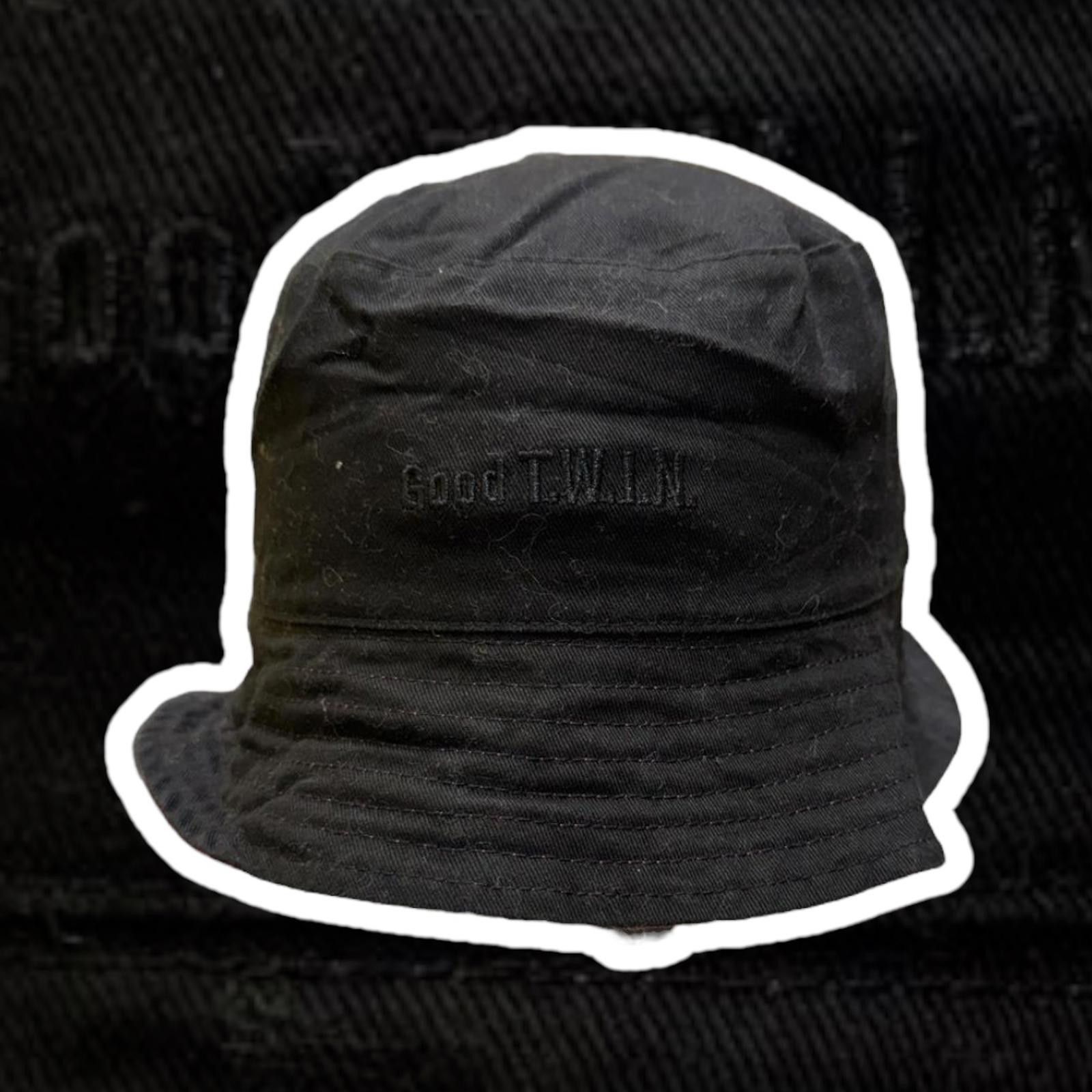 Designer Goodwill Black Bucket Hat OSFA Size ONE SIZE - 1 Thumbnail
