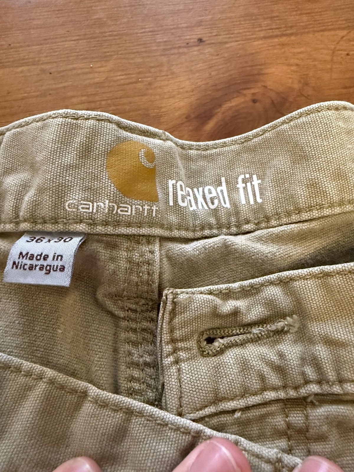 Carhartt Carhartt Relaxed Fit Carpenter Pants Size US 36 / EU 52 - 4 Thumbnail