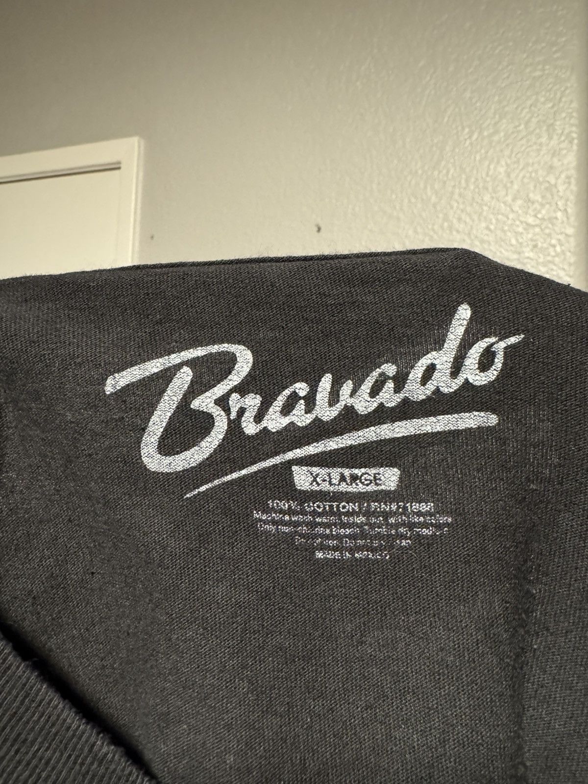 Bravado 2Pac Tupac Shakur All Eyez On Me Graphic T-Shirt Rap Hip Hop Size US XL / EU 56 / 4 - 6 Thumbnail