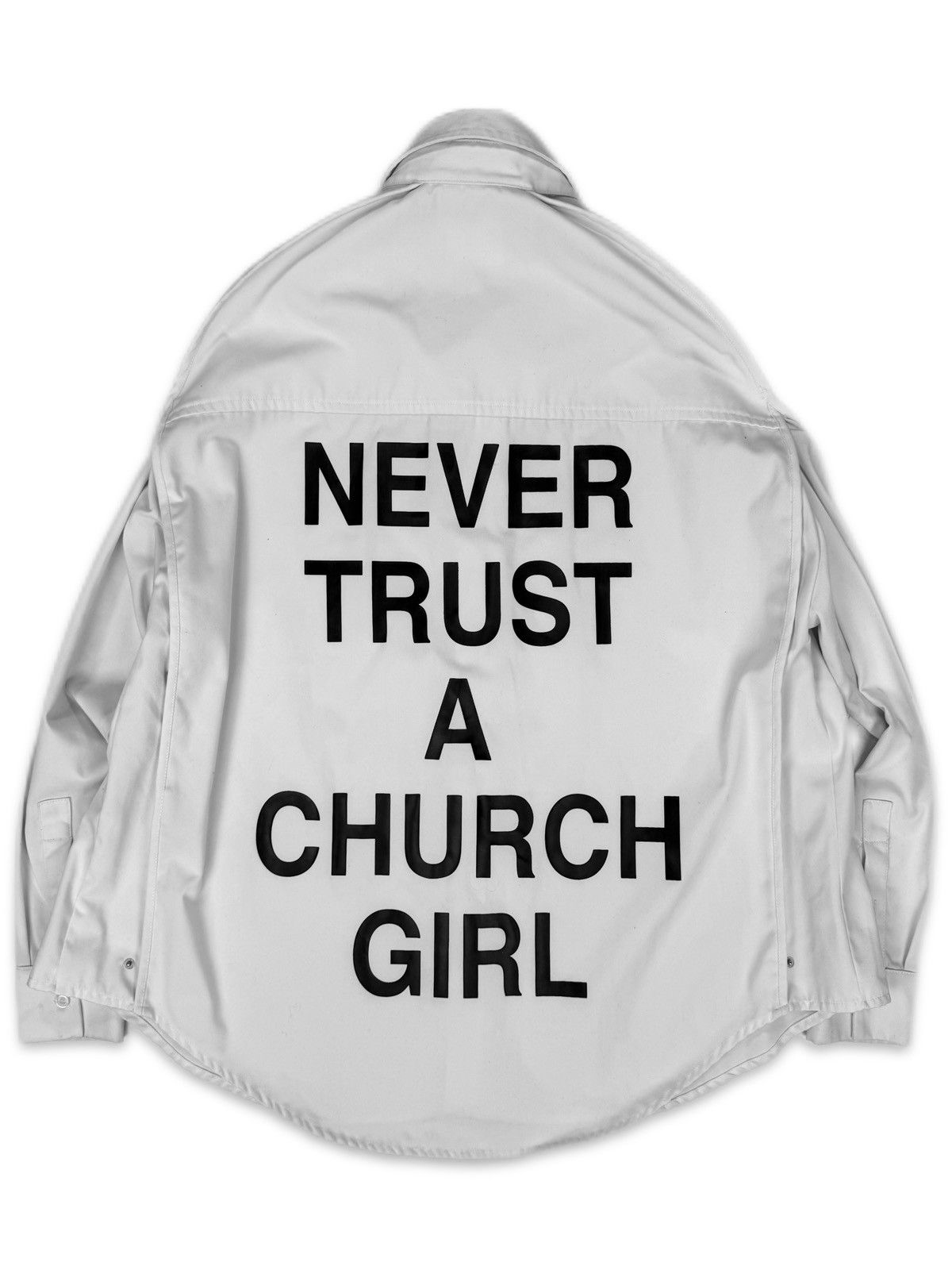 トップス Hood By Air- Never Trust A Church girl M Hood By Air Hood by air SS16 never trust a church girl