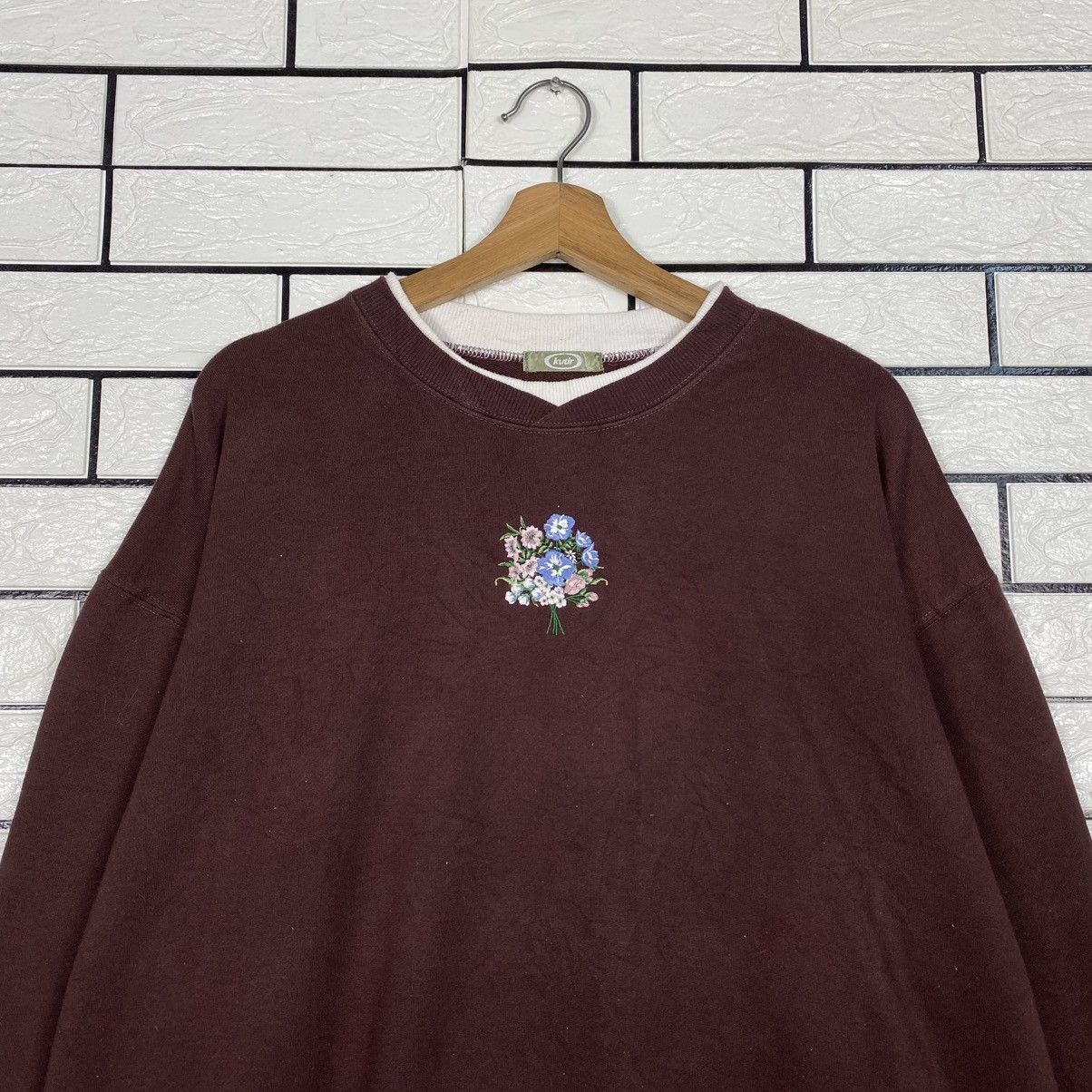 Japanese Brand 📌Vintage Sweatshirt Kutir Centre Logo Issey Miyake Size US M / EU 48-50 / 2 - 4 Thumbnail