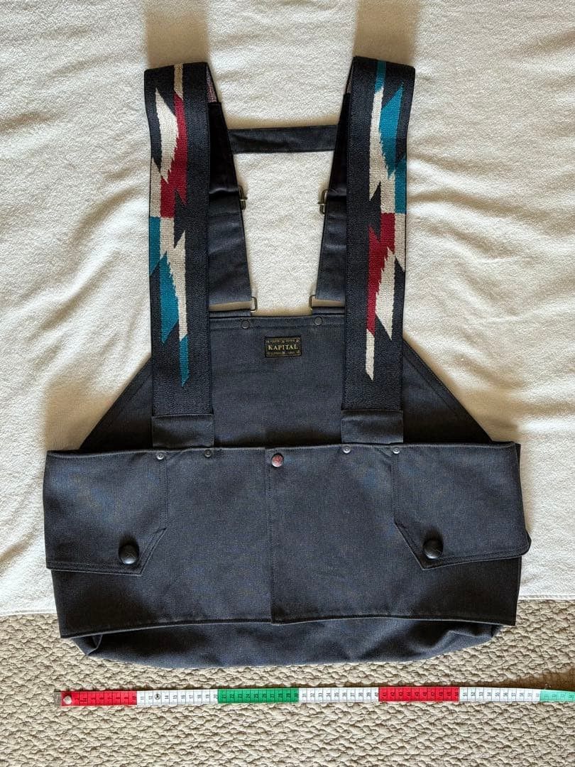 Kapital Kapital Canvas Ortega Game Vest Size US L / EU 52-54 / 3 - 1 Thumbnail