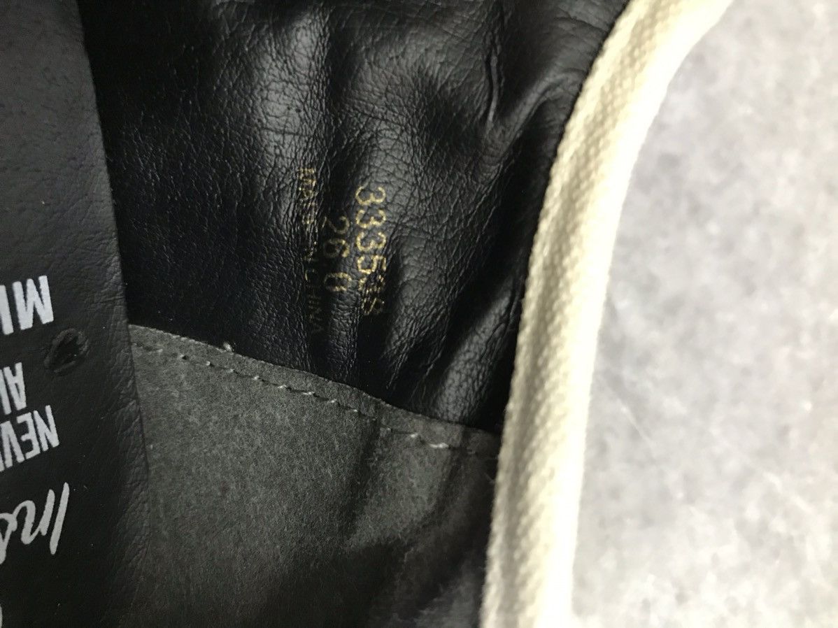 Maison MIHARA YASUHIRO Miharayasuhiro Black Blackey Canvas Sneakers Boots Size US 8 / EU 41 - 2 Thumbnail