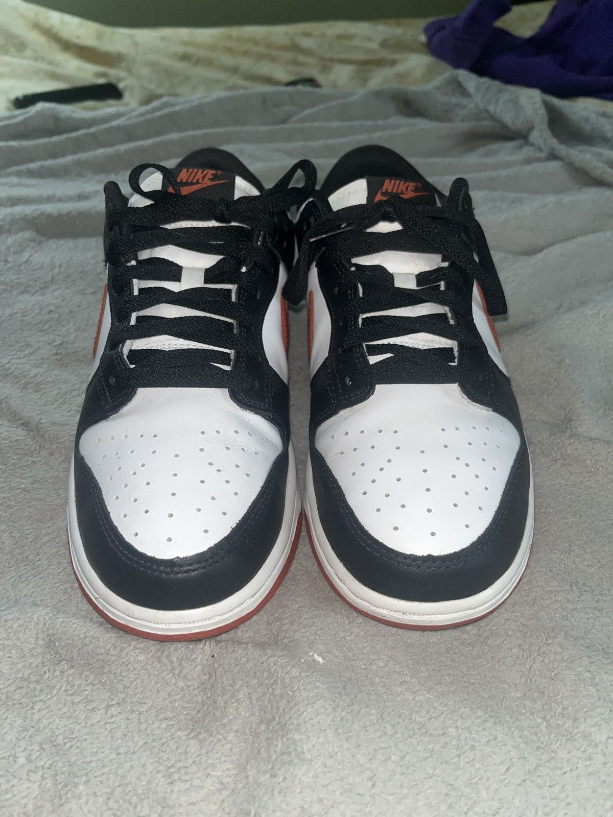 Nike Size 9M Nike Dunk Low Retro Dragon Red | Pre Owned, OG Box Size US 9 / EU 42 - 3 Thumbnail
